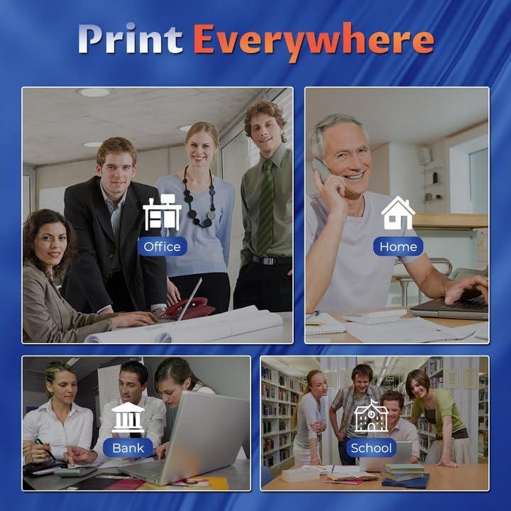 Cartuchos de Tóner TN227 Compatibles Brother - 4 Piezas