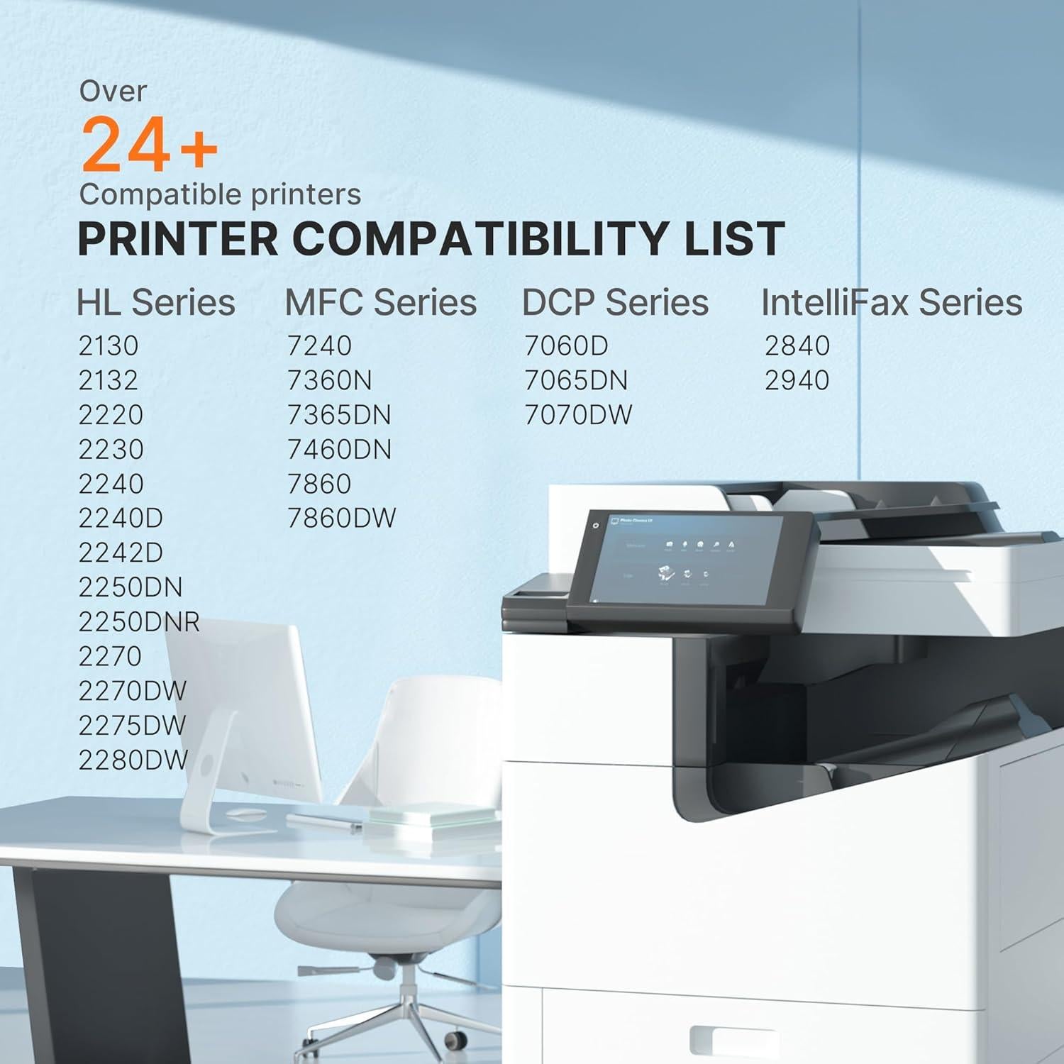 Cartucho de tóner E-Z Ink TN450 Negro compatible Brother