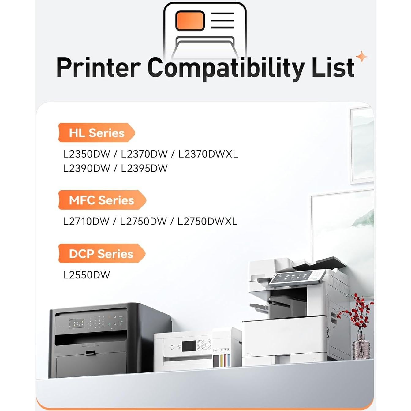 Cartucho de Tóner Zstint TN-730 Negro Compatible 2 Unidades