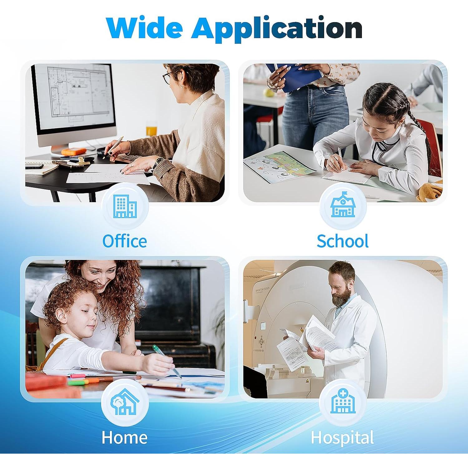 Cartucho de Tóner BAIINK TN760 Compatible con Brother - 4 Negro