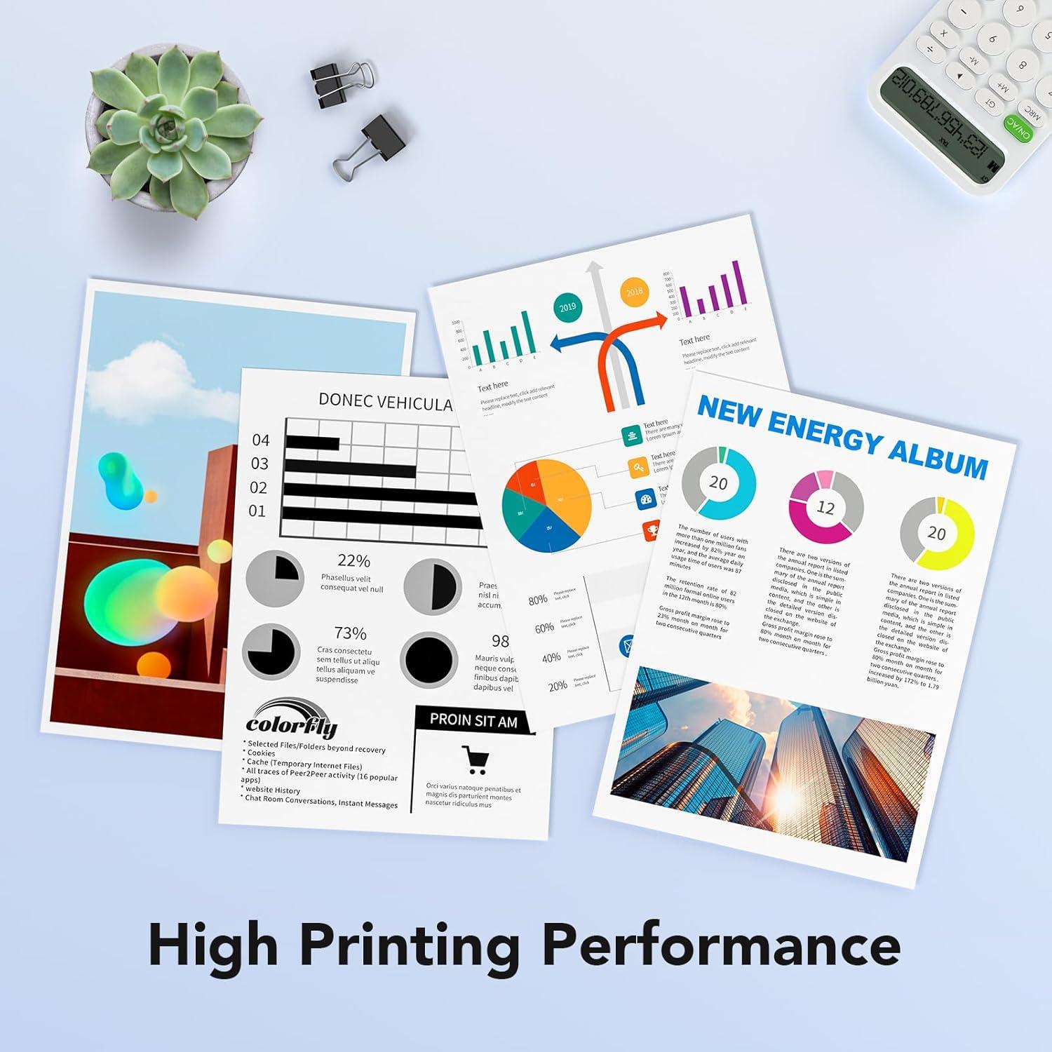 Cartuchos de Tóner TN229XL Colorfly para Brother - 4 Piezas