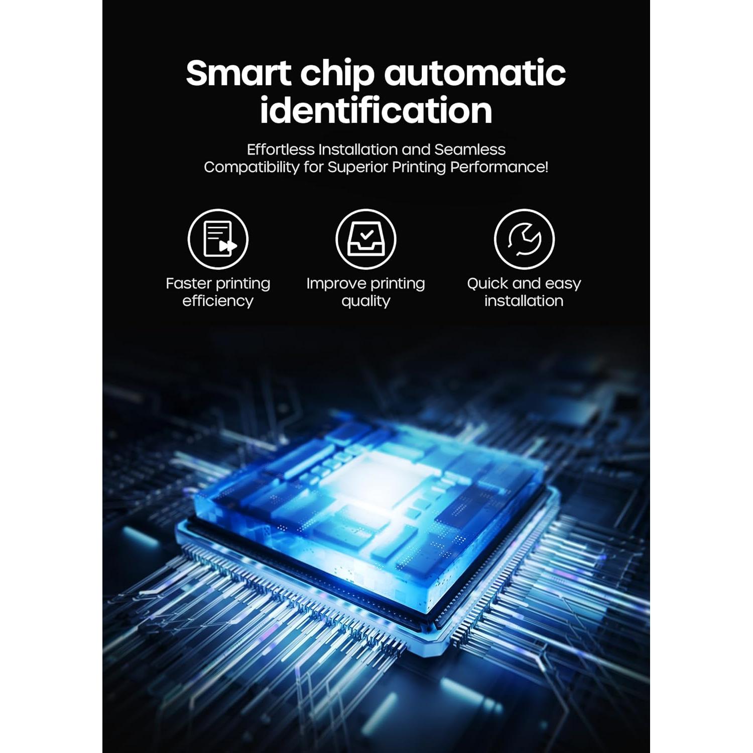 Cartuchos de Tóner Timink TN227 Compatible Brother - Paquete de 4