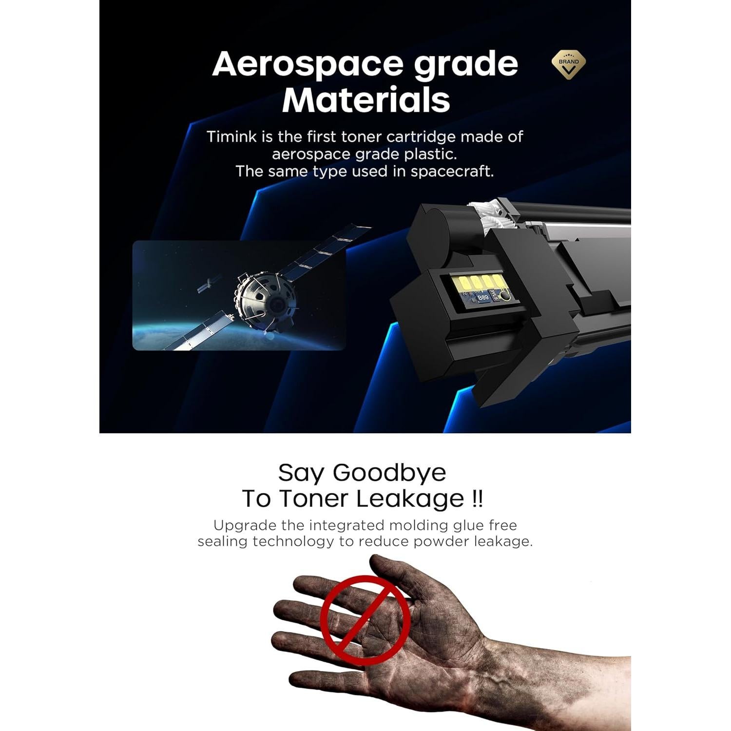 Cartuchos de Tóner Timink TN227 Compatible Brother - Paquete de 4