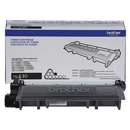 Tóner Negro Brother TN630 para HL-L2380DW - 1200 Páginas