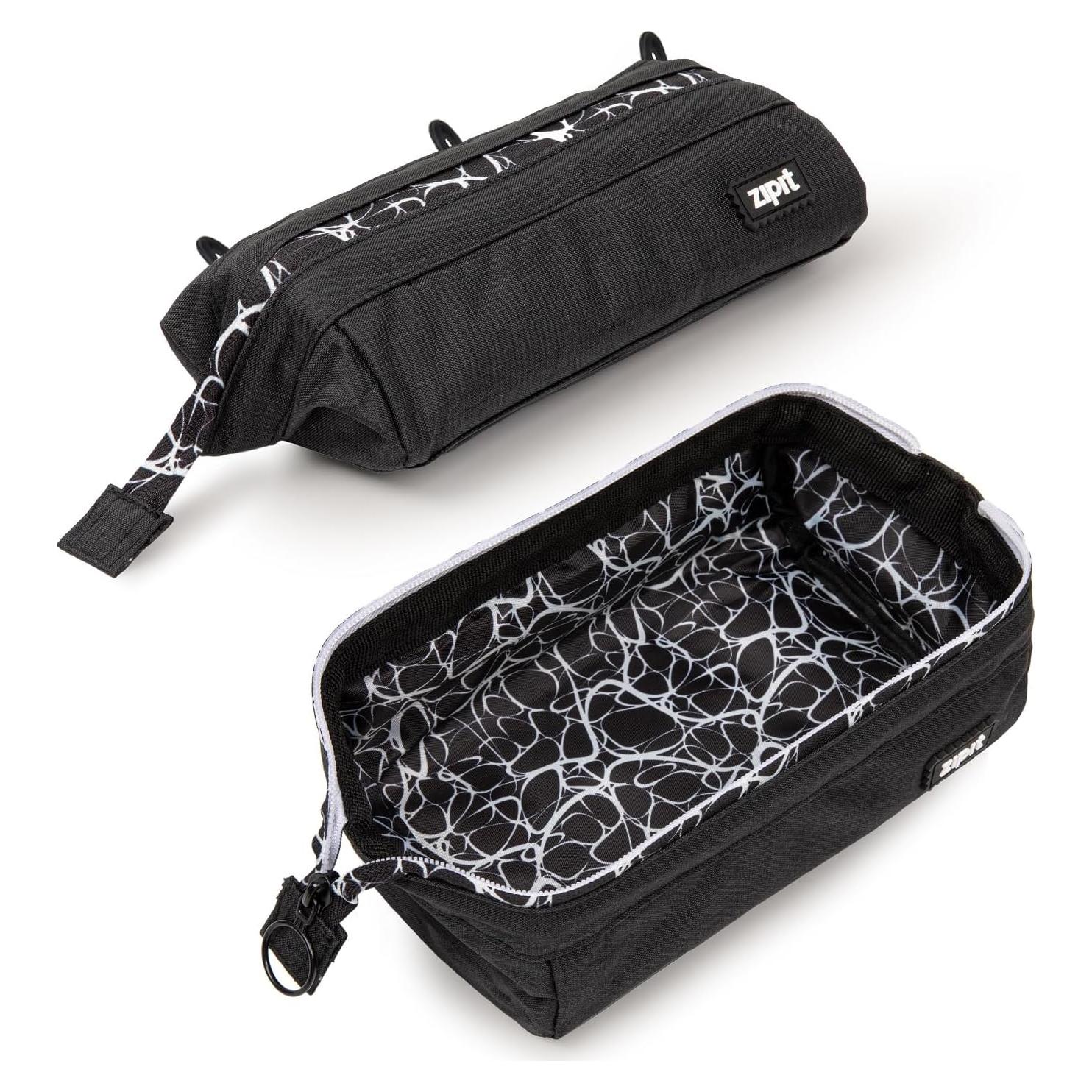 Estuche de Lápices ZIPIT Lenny Negro Gran Capacidad