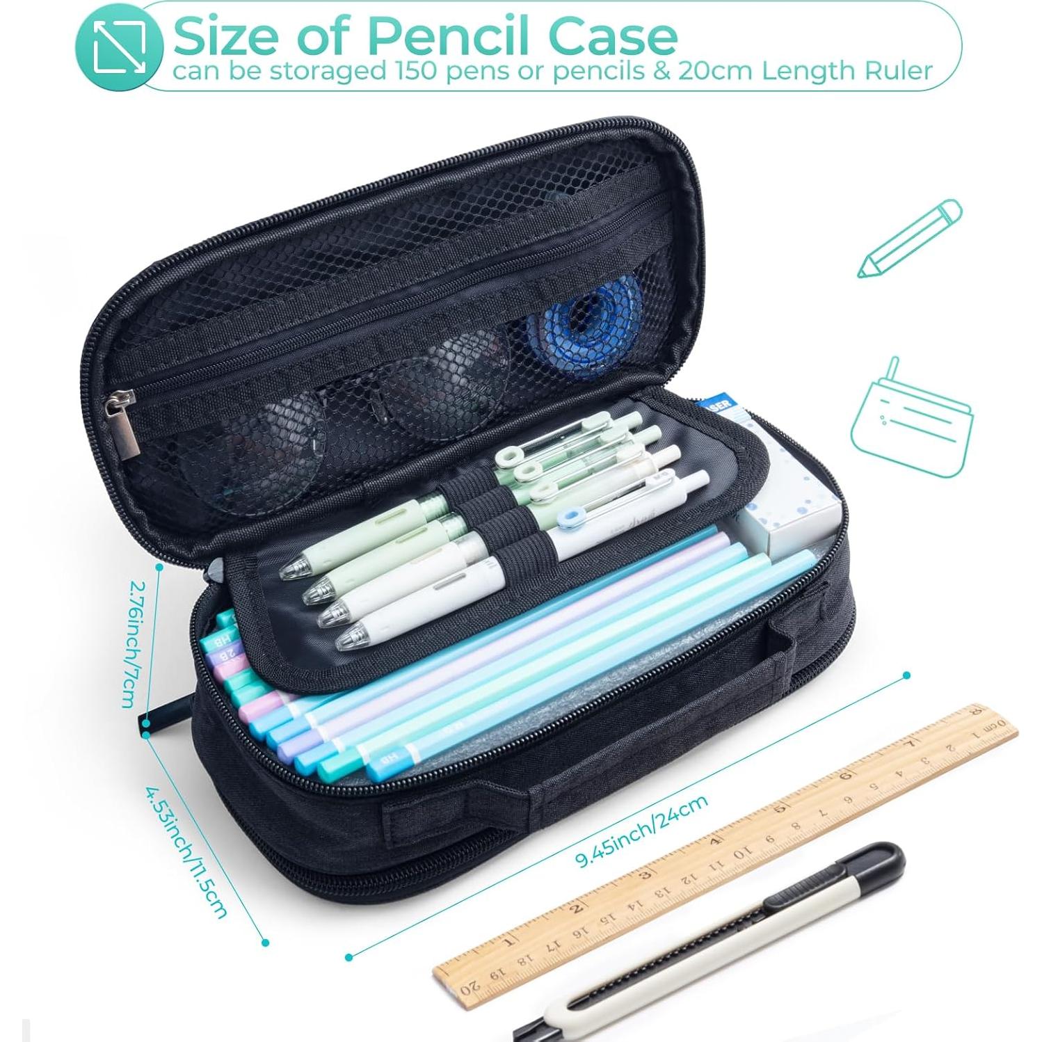 Estuche de Lápices M&G APB932CH Gran Capacidad Negro