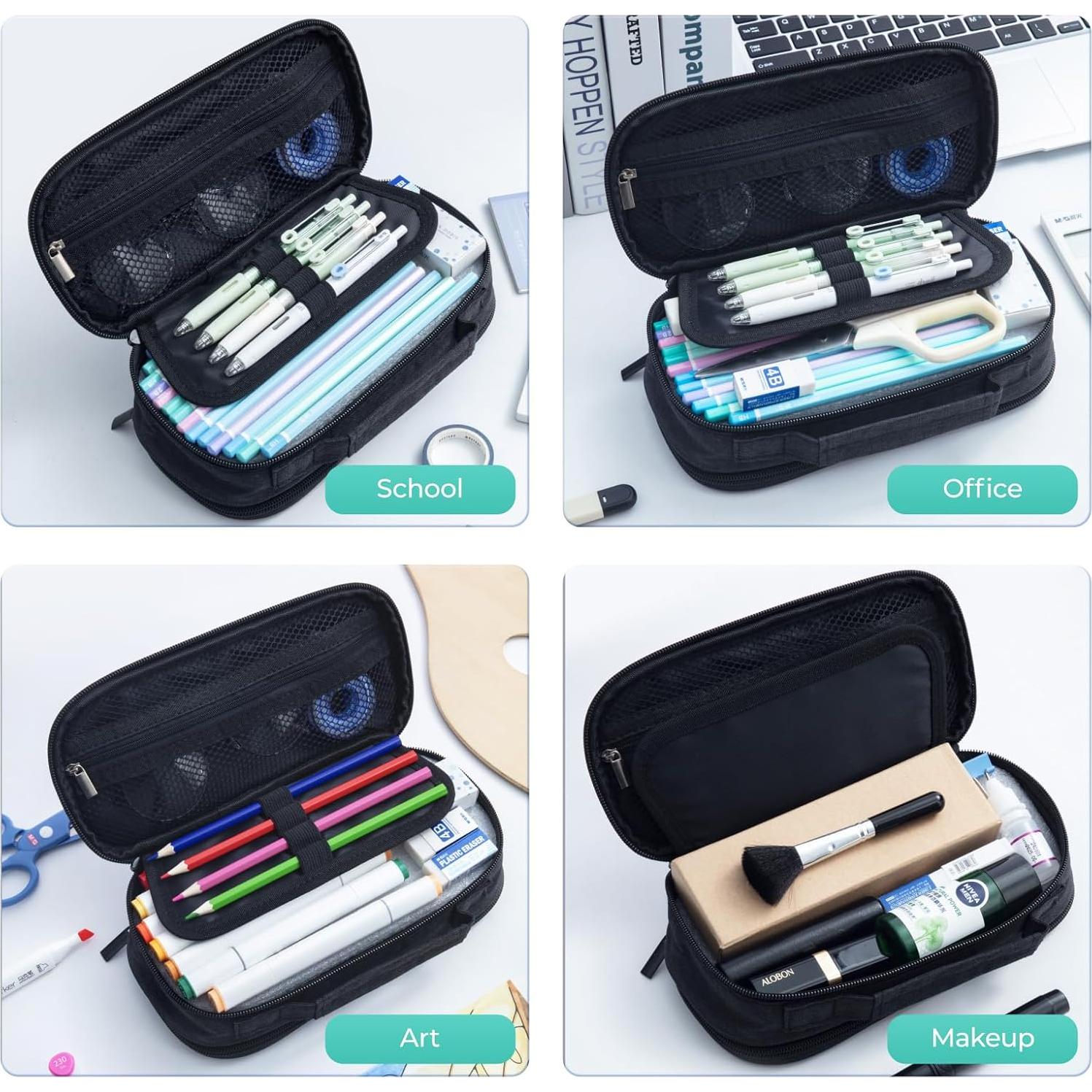 Estuche de Lápices M&G APB932CH Gran Capacidad Negro