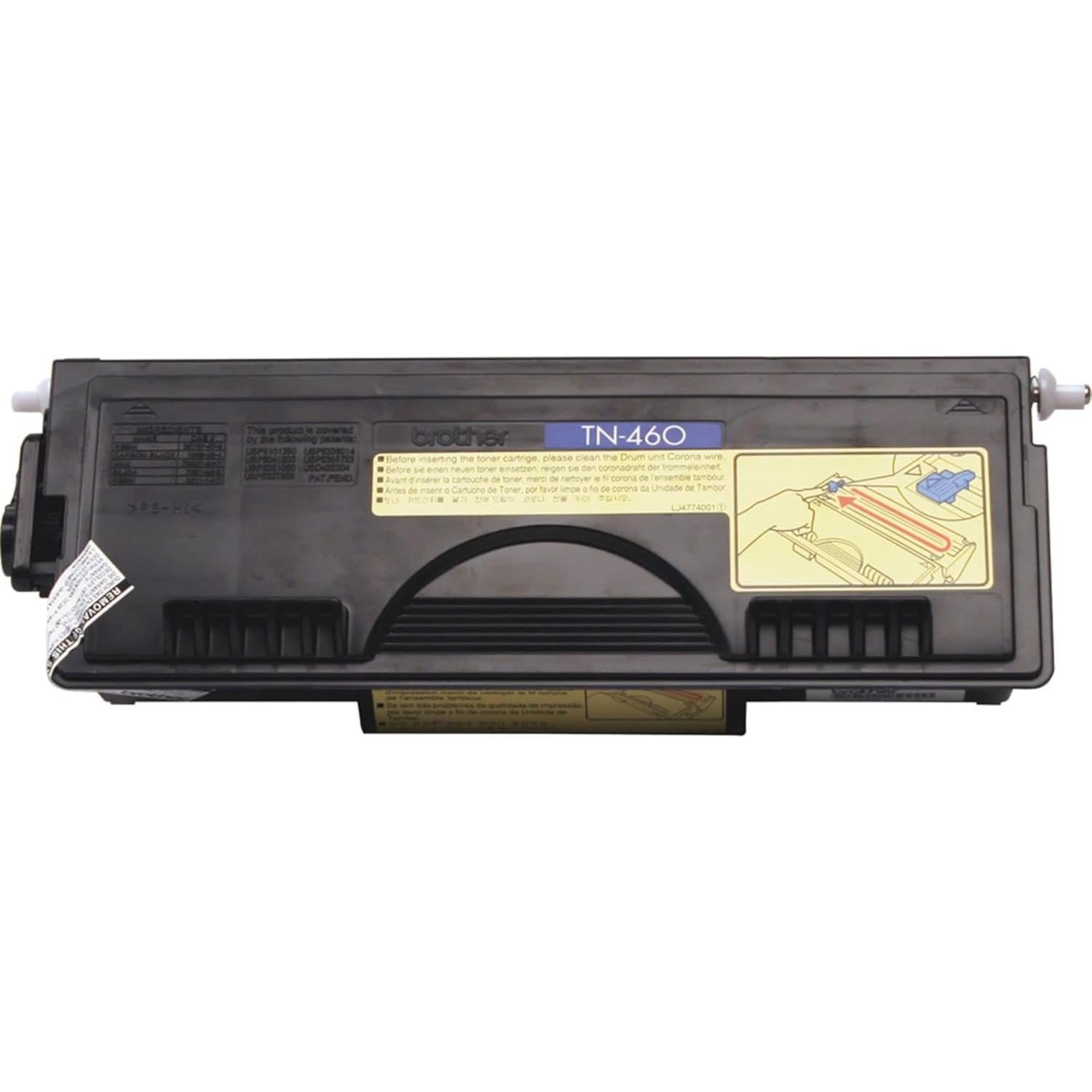 Cartucho de Tóner Brother TN-460 Negro Alta Capacidad 6000 Páginas