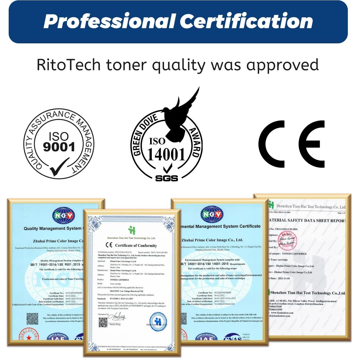 Caja de Tóner de Desecho RitoTech WT-220CL WT-223CL Compatible