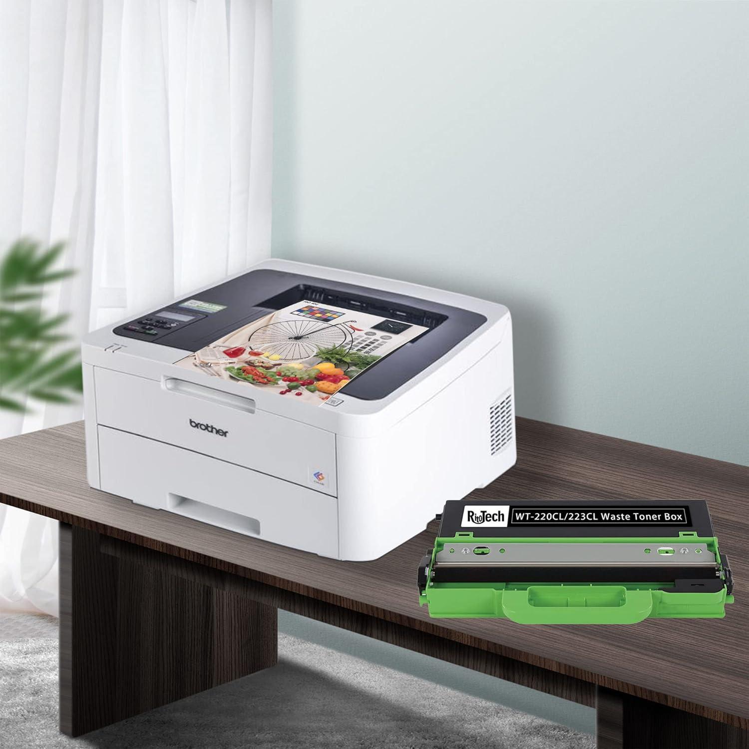 Caja de Tóner de Desecho RitoTech WT-220CL WT-223CL Compatible