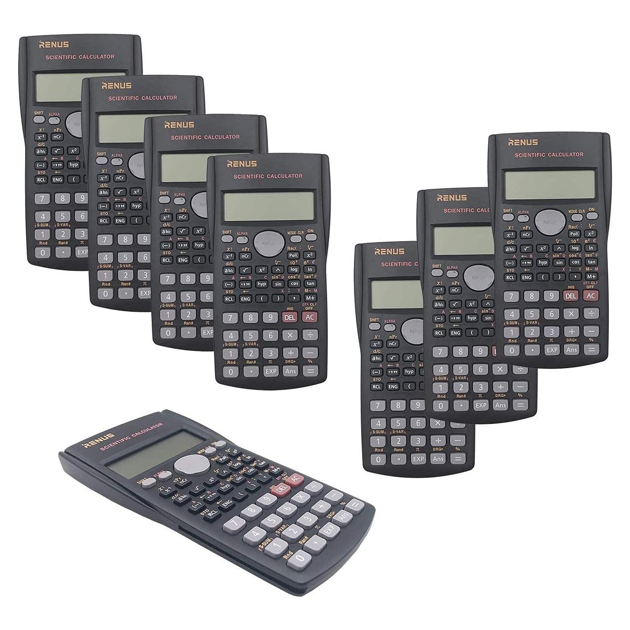 Calculadora Científica RENUS SYJSQ08 2 Líneas 8 Paquetes