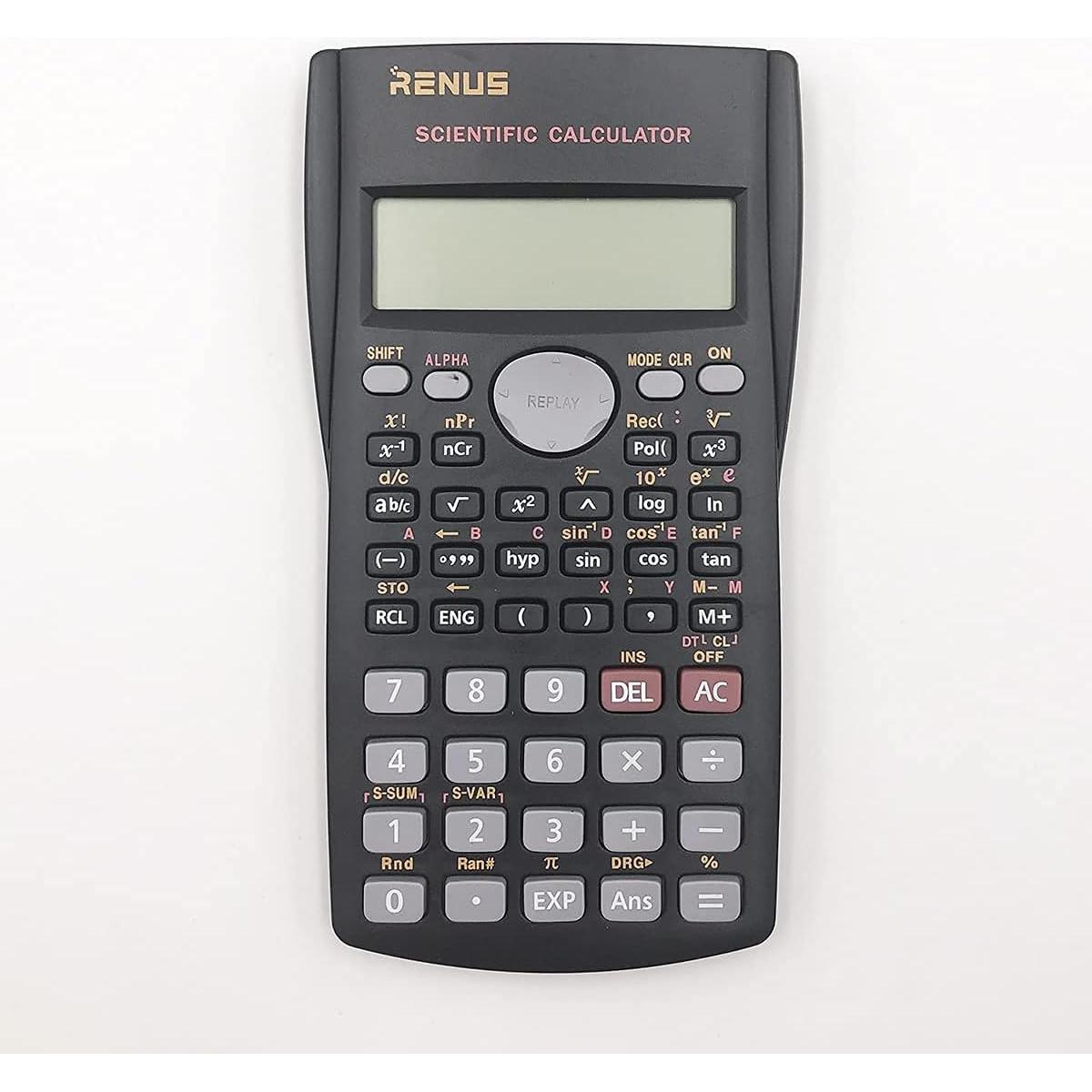 Calculadora Científica RENUS SYJSQ08 2 Líneas 8 Paquetes