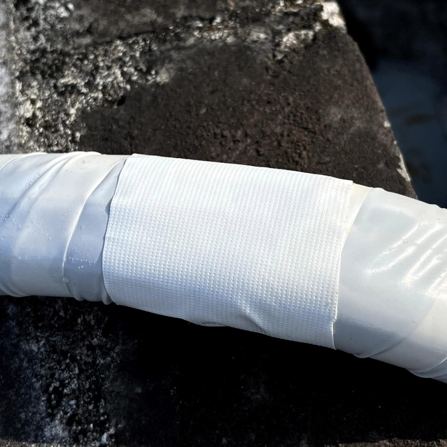 Cinta de Reparación Blanca Autrends 10 cm x 9 m Impermeable