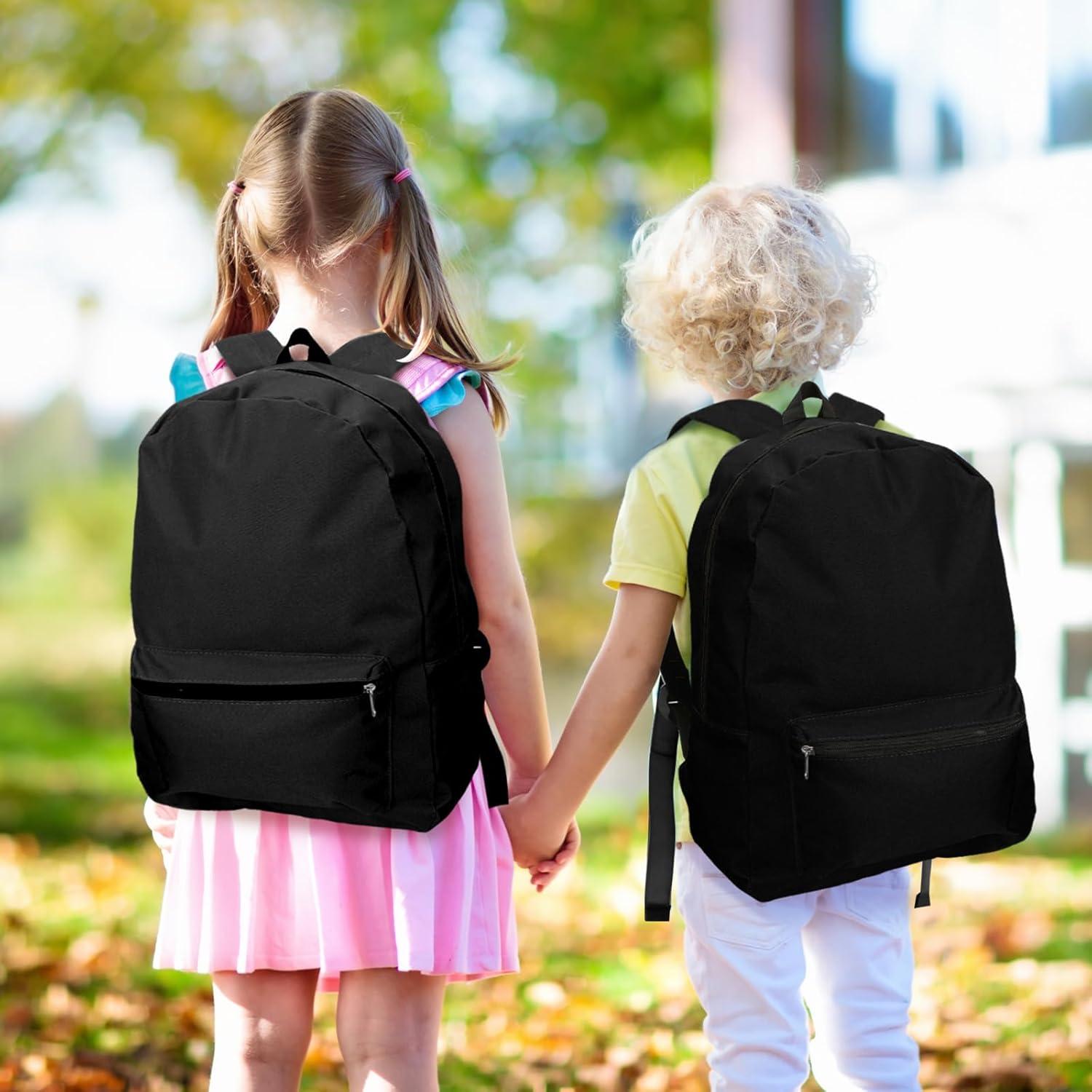 Mochila Escolar Silkfly 17" con 24 Suministros Negros