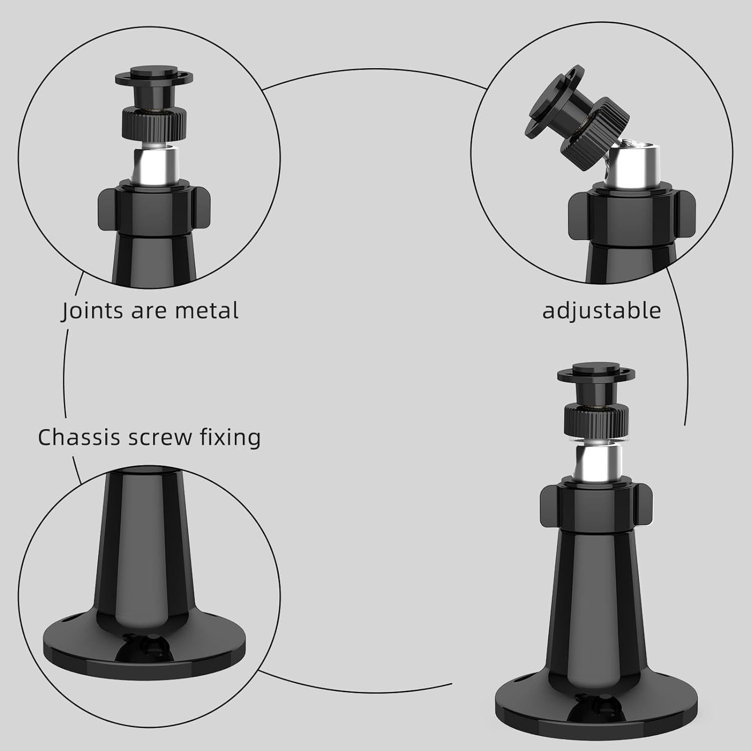 Soporte para Cámara Blink Exterior 4ta Gen Ajustable 360°