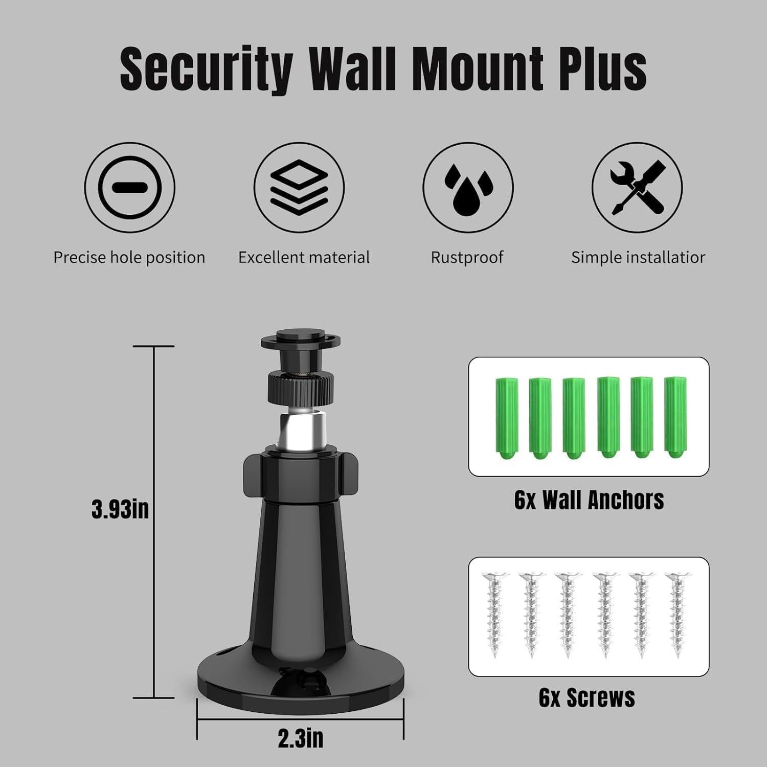 Soporte para Cámara Blink Exterior 4ta Gen Ajustable 360°