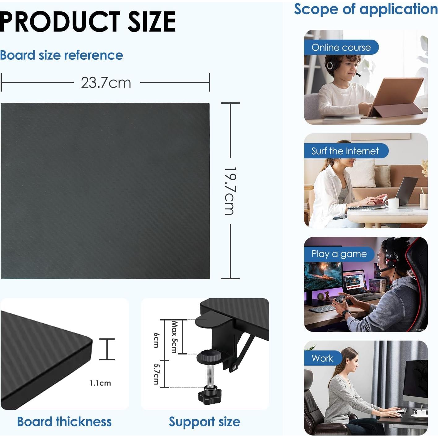 Reposabrazos Plegable Ergonómico Hapivida 23.9x19.8 cm