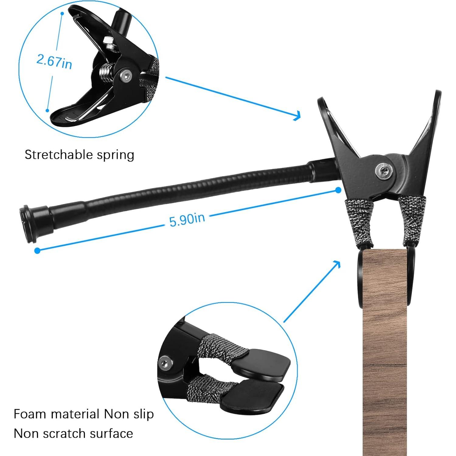 Soporte Clip Flexible OkeMeeo para Cámaras de Seguridad