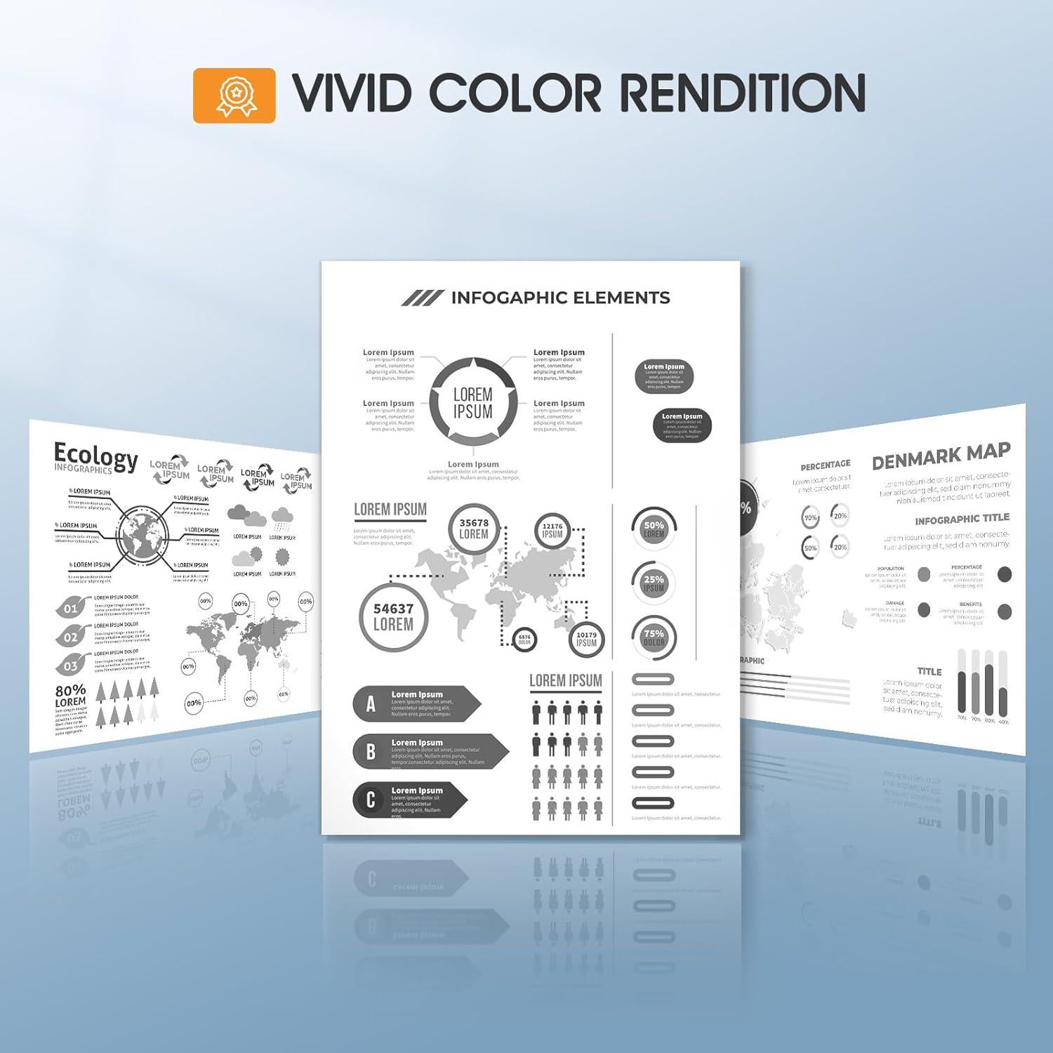 Cartucho de Tóner Negro Cool Toner TN433BK para Brother - 2 Pack