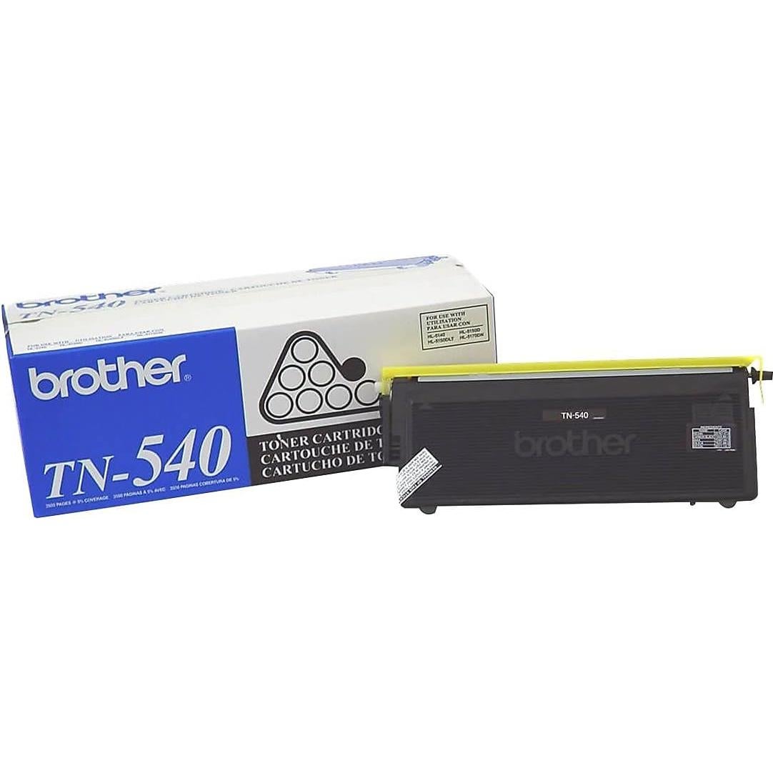 Cartucho de Tóner Negro Brother TN540 - 3500 Páginas