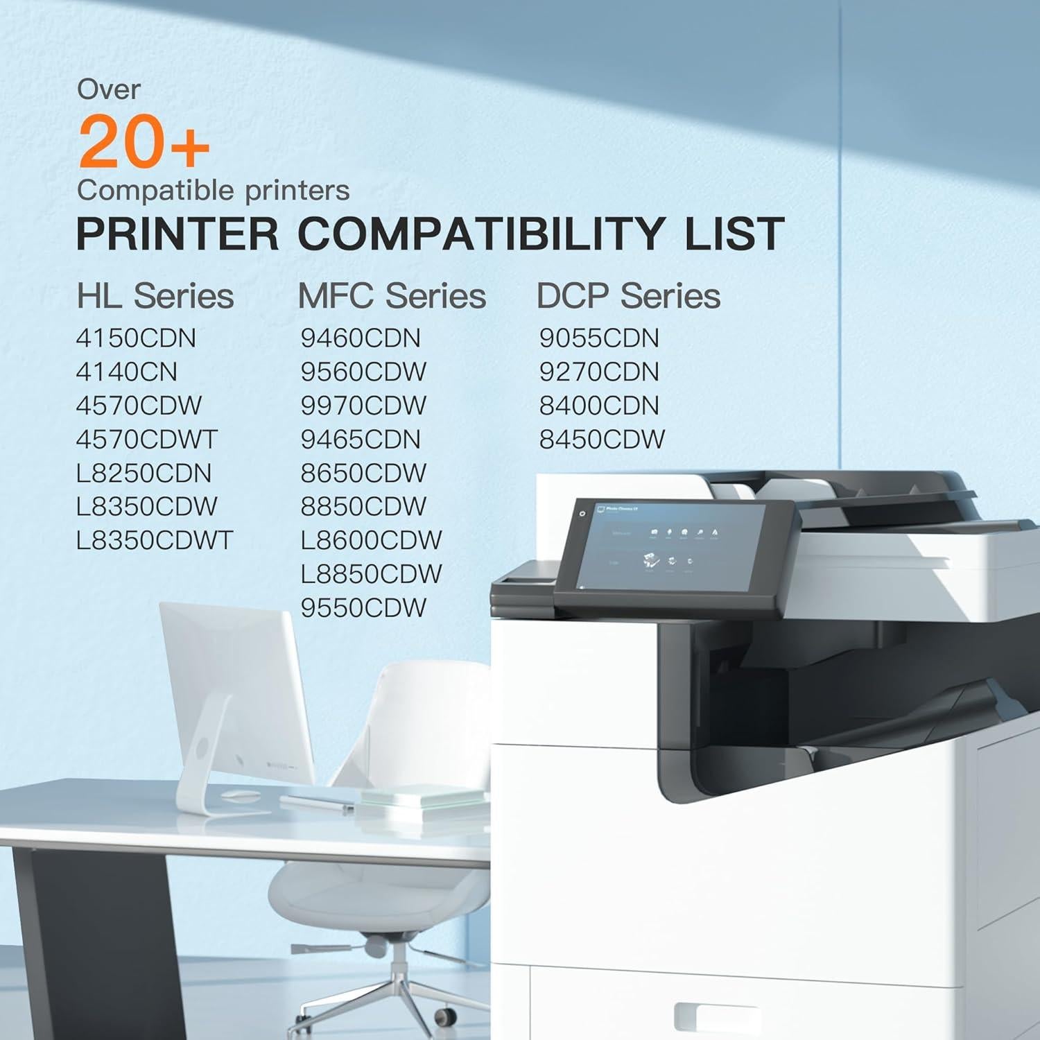 Cartucho de Tóner E-Z Ink TN336 Negro Compatible Brother (2 Piezas)