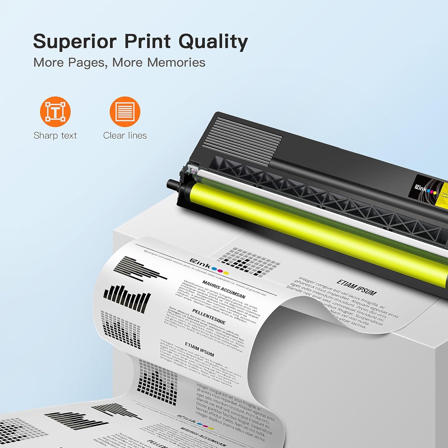 Cartucho de Tóner E-Z Ink TN336 Negro Compatible Brother (2 Piezas)