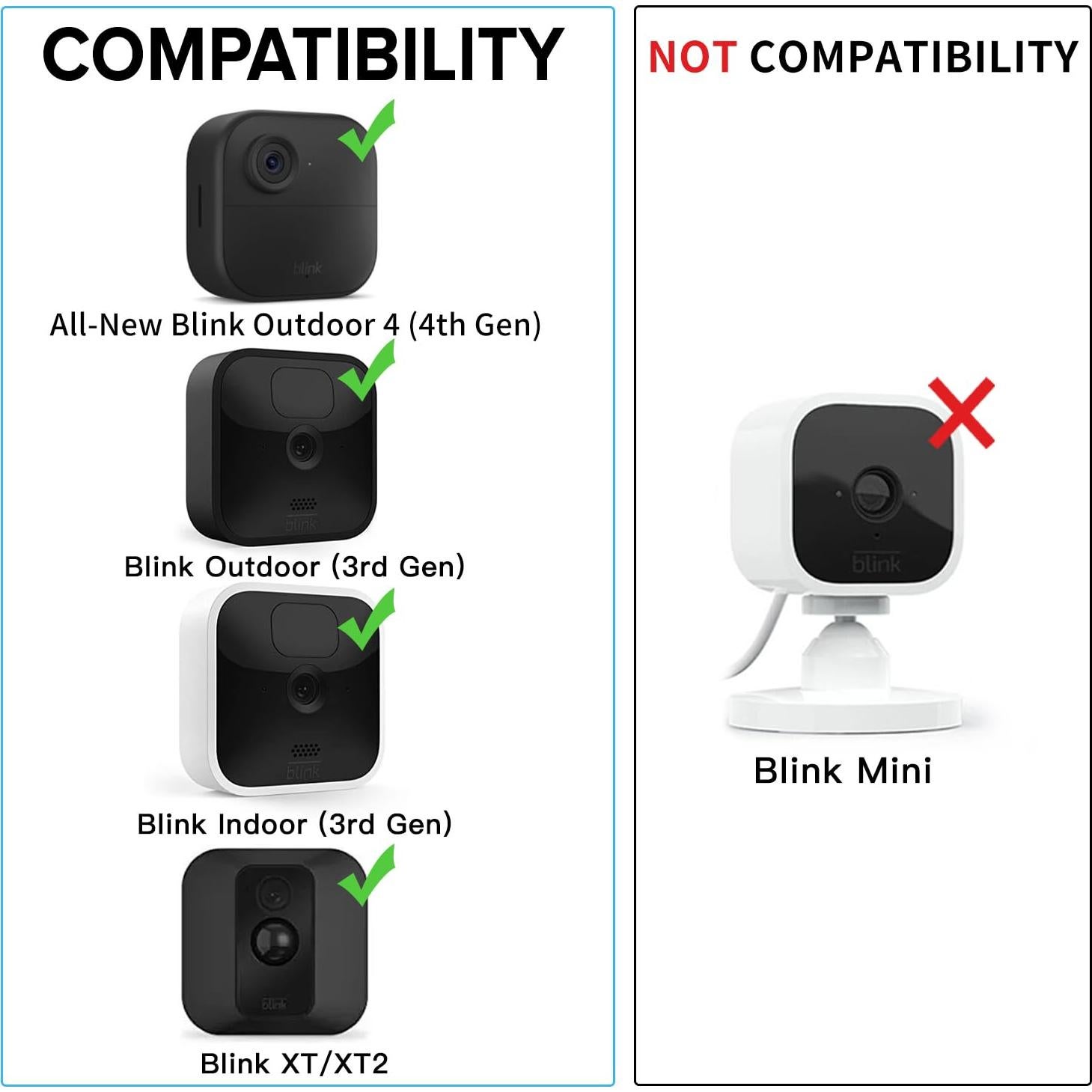 Paquete de 3 cables de alimentación 3 m para Blink Outdoor 4