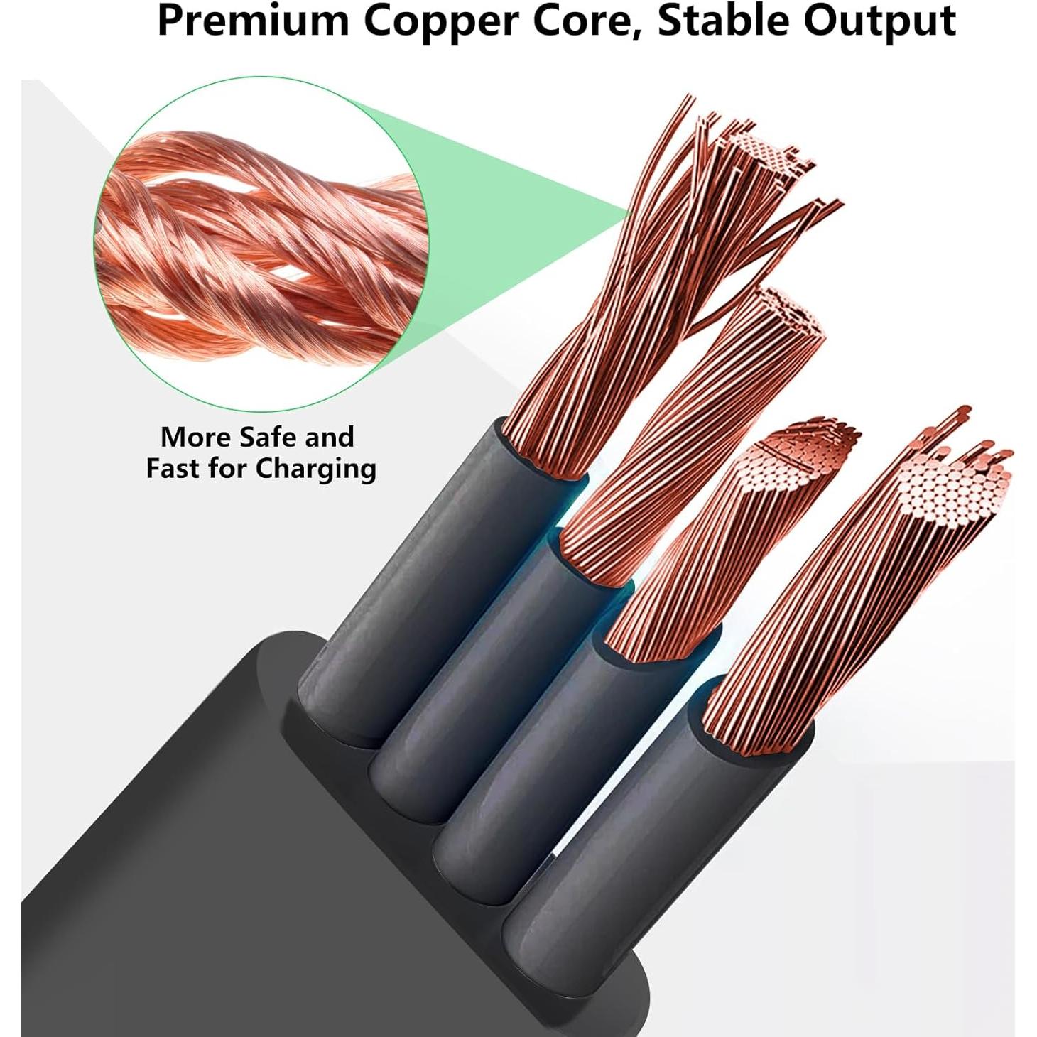 Paquete de 3 cables de alimentación 3 m para Blink Outdoor 4