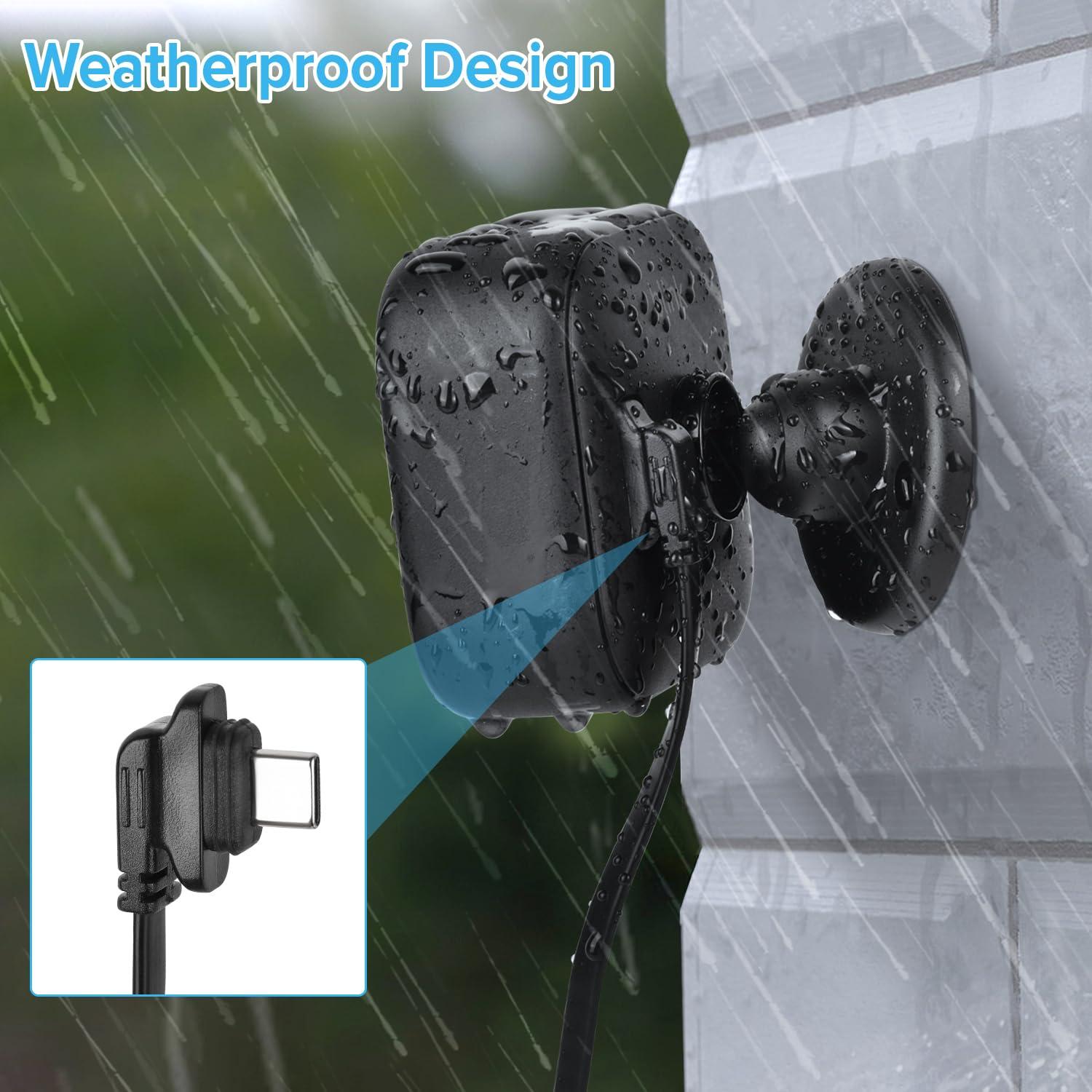 Paquete de 3 cables de alimentación 3 m para Blink Outdoor 4