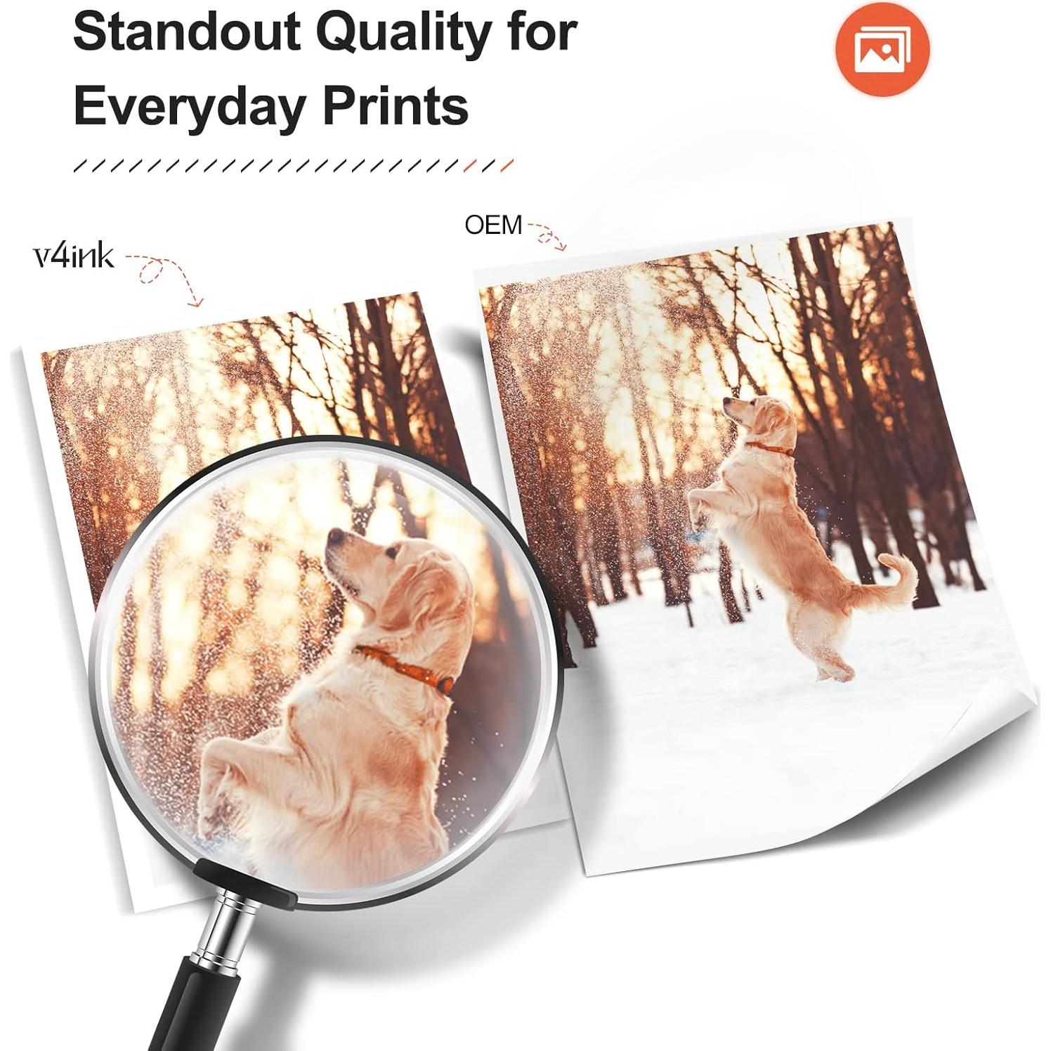 Tóner Compatible v4ink TN310 TN315 TN336 para Brother - 4 Paquetes