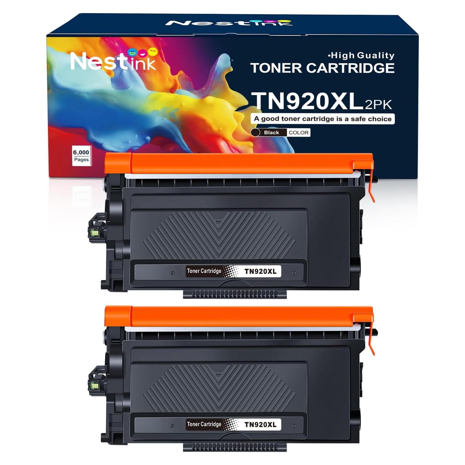 Cartucho de Tóner TN920XL Negro Nestink para Brother