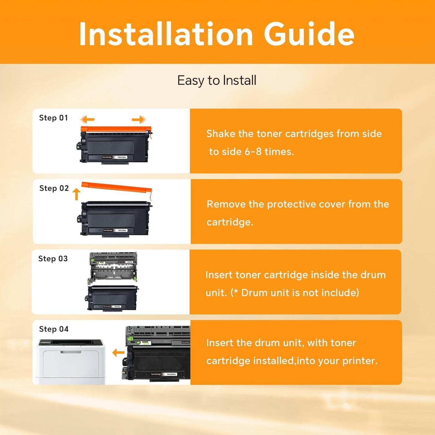 Cartucho de Tóner TN920XL Negro Nestink para Brother