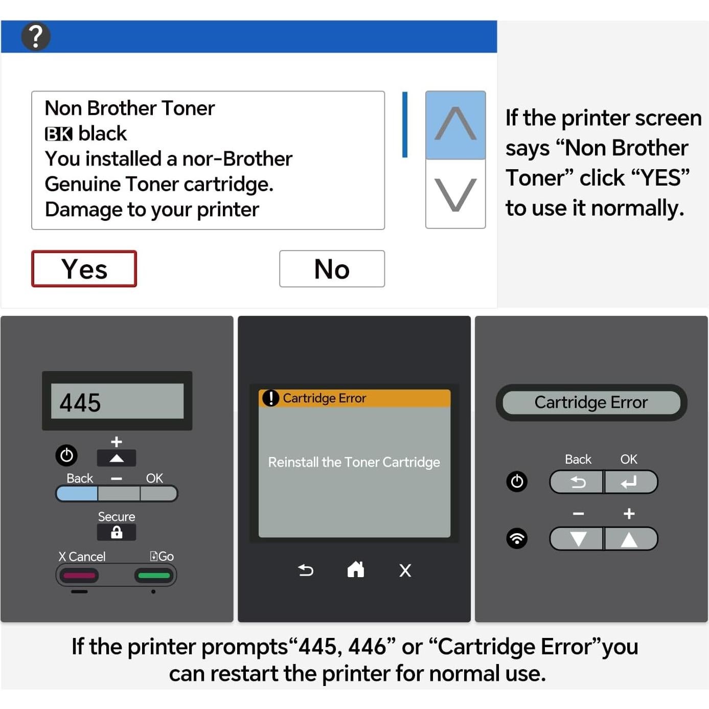 Cartucho de Tóner TN920XL Negro Nestink para Brother