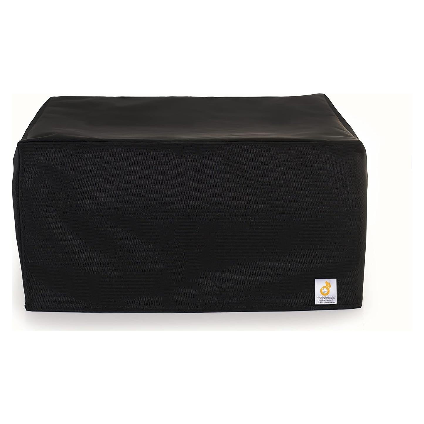 The Perfect Dust Cover, Black Nylon Cover Compatible with Brother DCP-1617DW B/W Multifunction Laser Printer, Anti Static, Double-Stitched and Waterproof Cover by The Perfect Dust Cover LLC