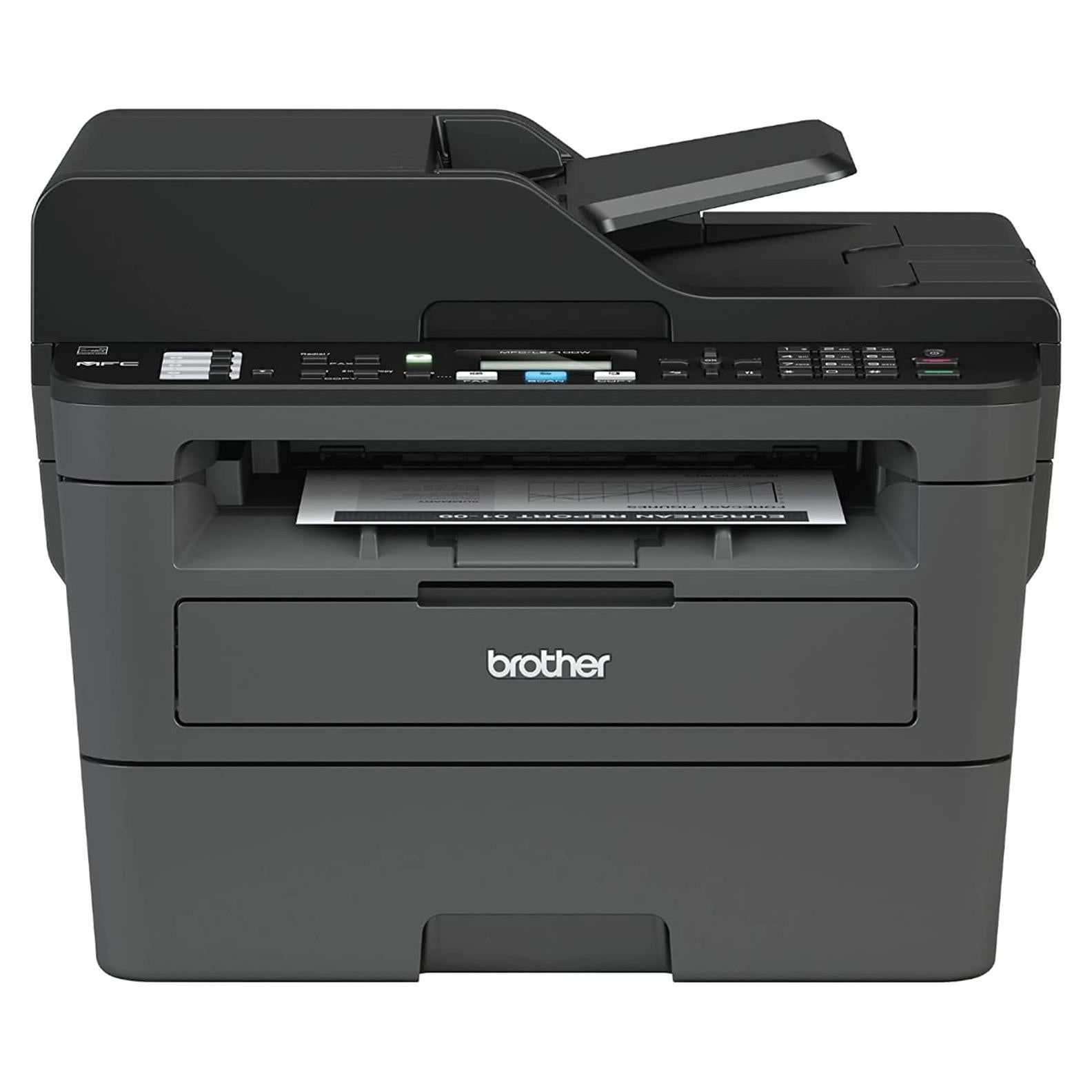 Impresora Láser Monocromática Brother MFC-L2710DW 4-en-1
