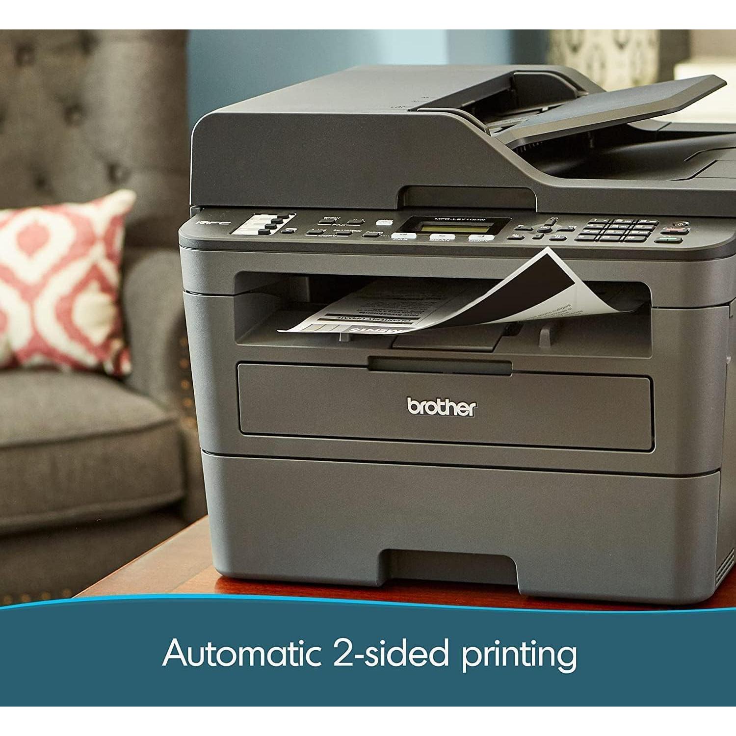 Impresora Láser Monocromática Brother MFC-L2710DW 4-en-1