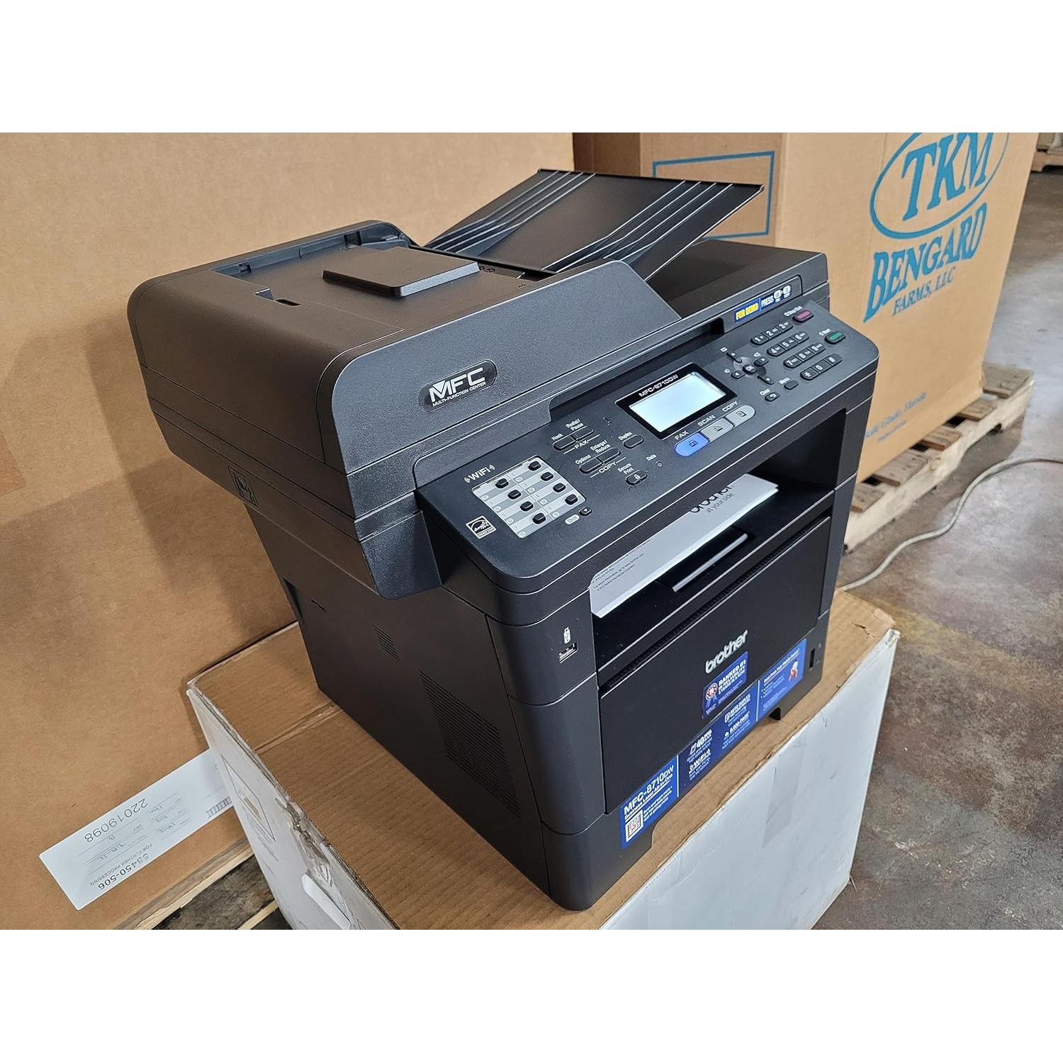 Impresora Multifuncional Brother MFC-8710DW Monocromática