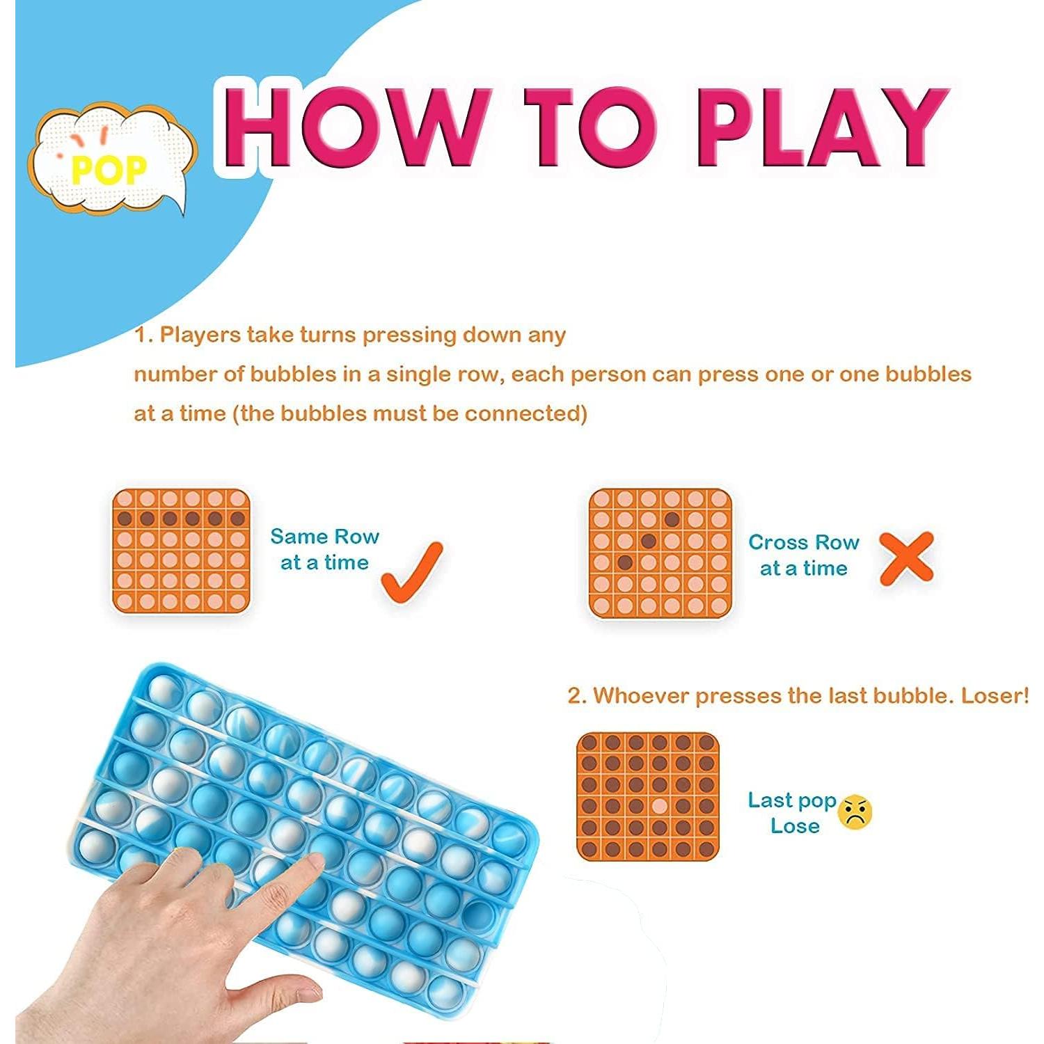 Estuche de Lápices Pop Dongguan 19x9.9cm Azul Blanco