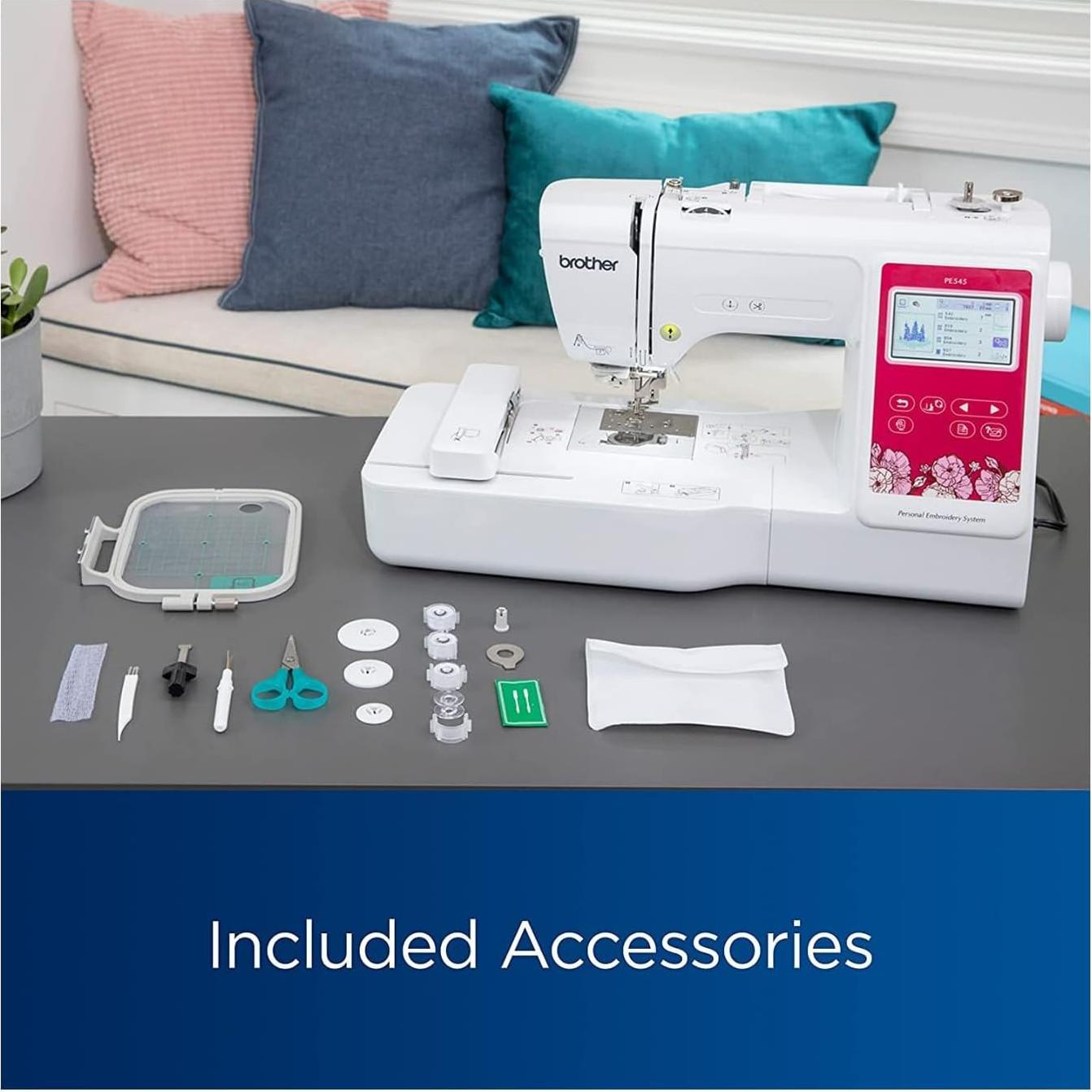 Máquina de Bordado Computarizada Brother PE545 135 Diseños