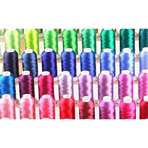 Conos de Hilo de Bordado ThreadNanny 100 Piezas 1100 Yardas