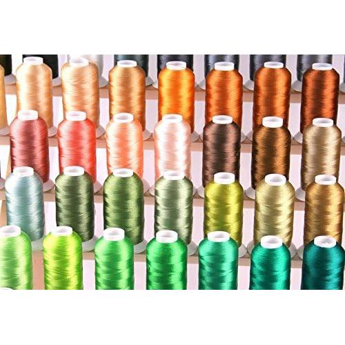 Conos de Hilo de Bordado ThreadNanny 100 Piezas 1100 Yardas