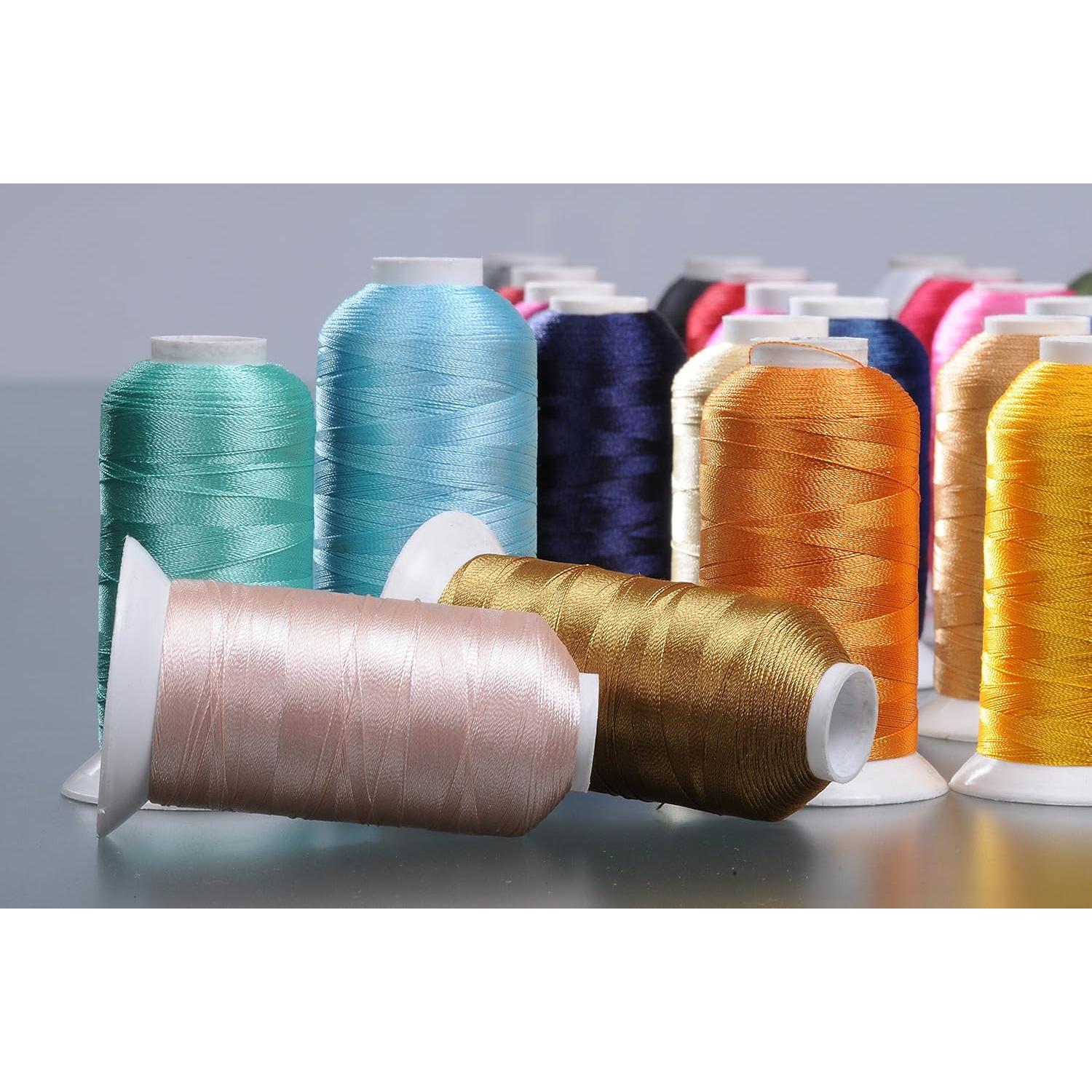 Conos de Hilo de Bordado ThreadNanny 100 Piezas 1100 Yardas