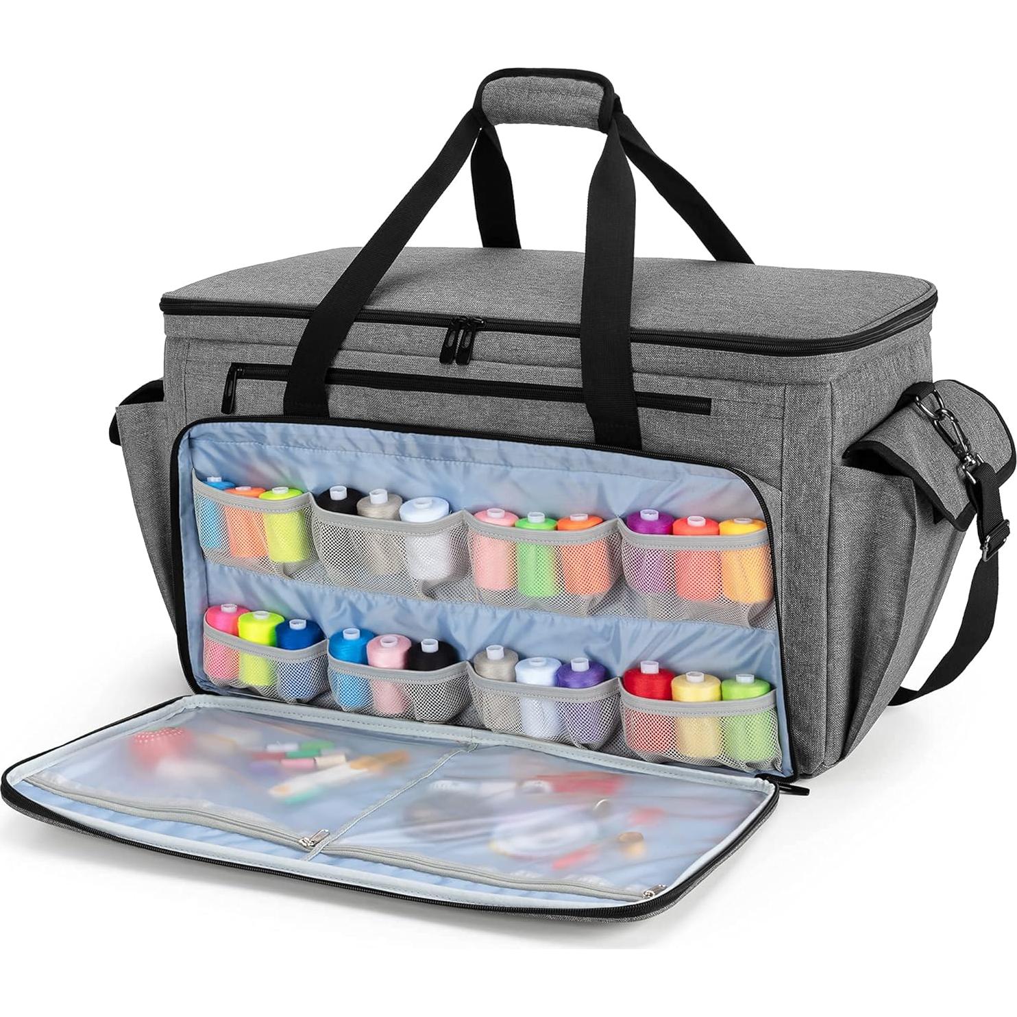 Funda Universal CURMIO para Máquina de Coser y Bordar Gris