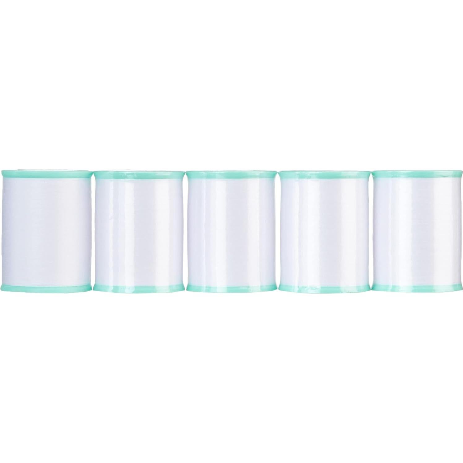 Hilo de Bordado Blanco Brother EBTPE 5 Bobinas 1000m