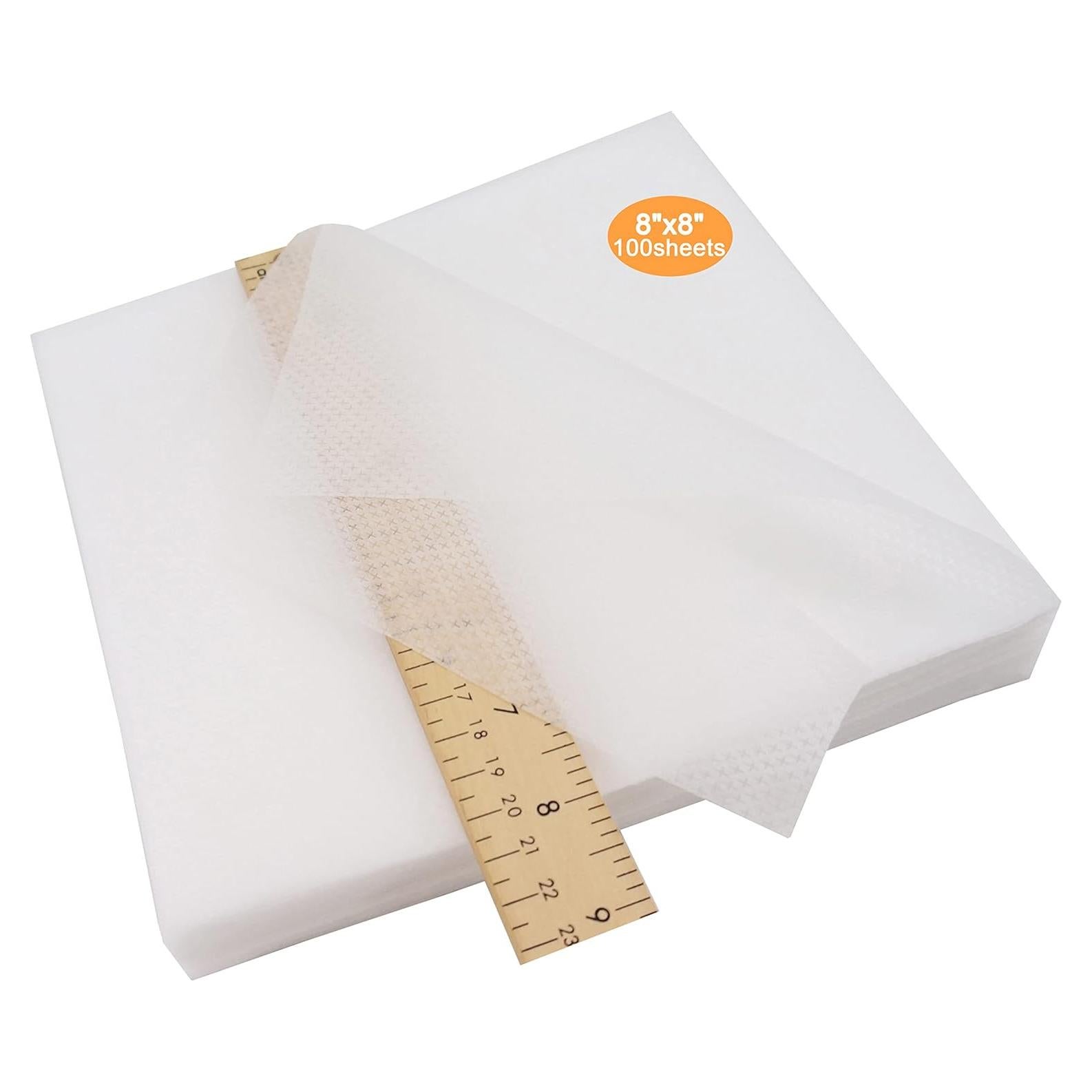 Estabilizador de Bordado New Brothread 20x20cm 100 Hojas