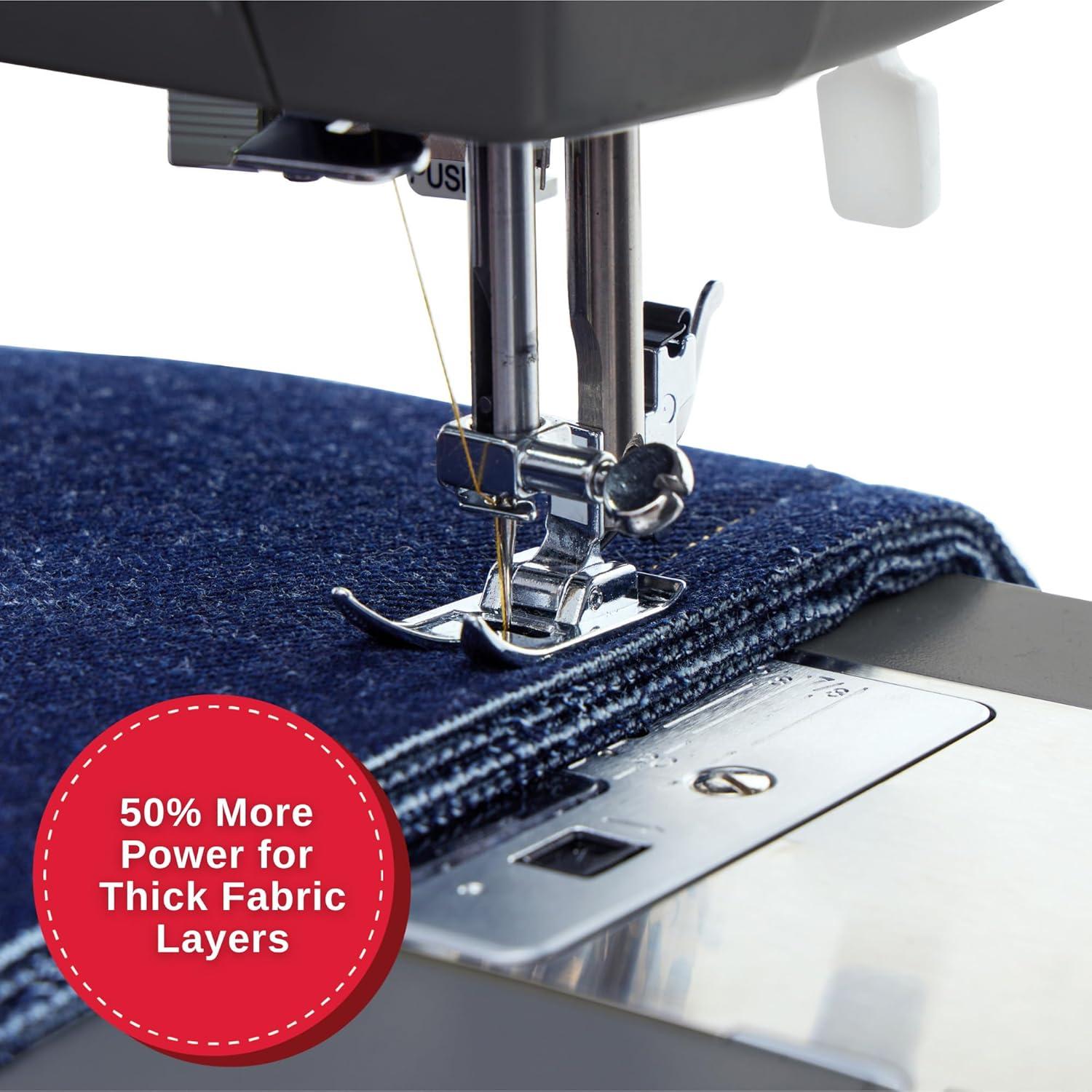 Máquina de Coser SINGER Heavy Duty 4452 con Accesorios