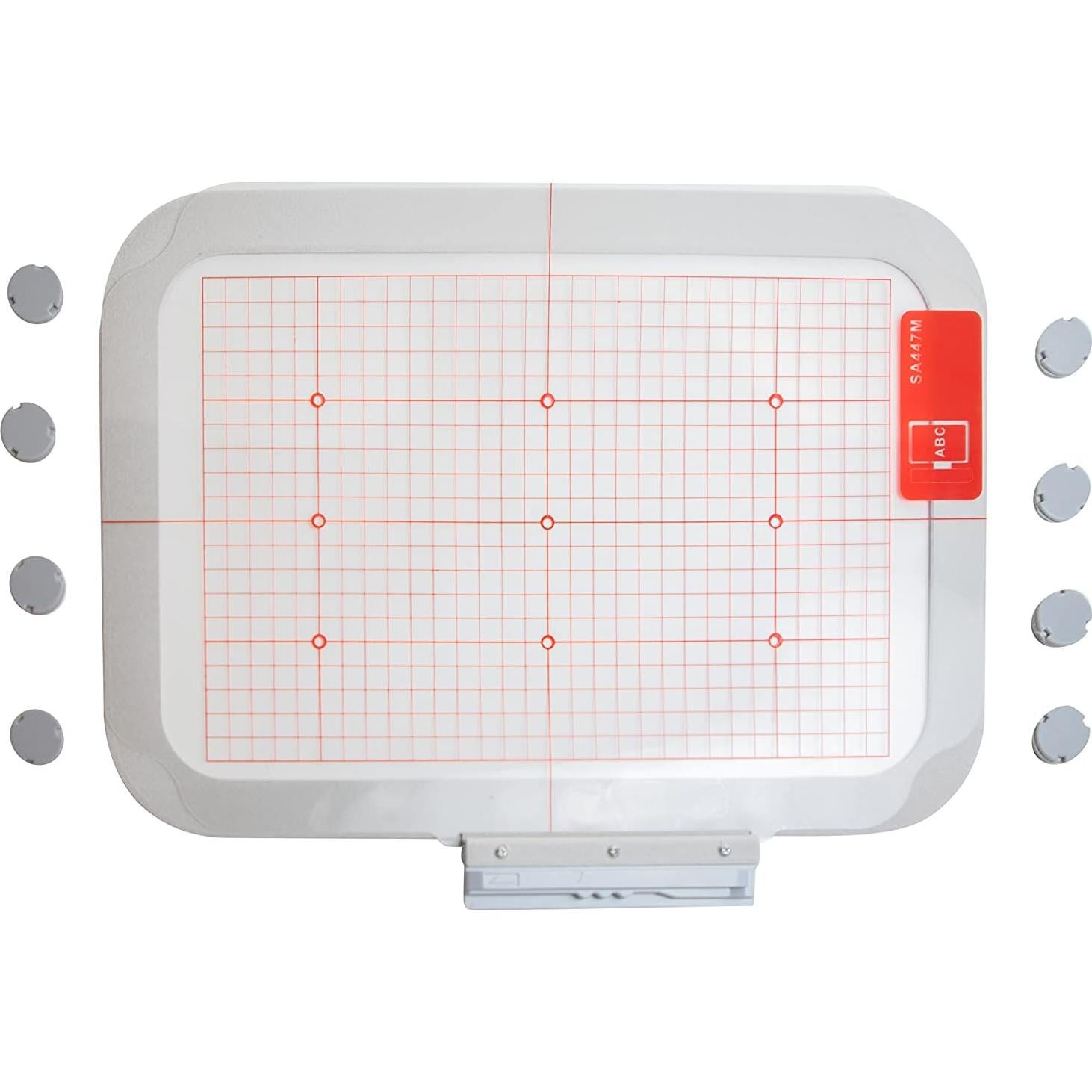 Aro Metálico Magnético Jumbo 200x300mm para Bordar Brother/Babylock