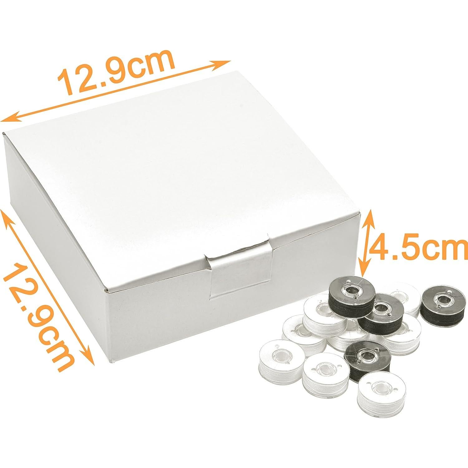 Hilos de Bobina Preenrollados Tipo L New brothread 144pcs 90WT