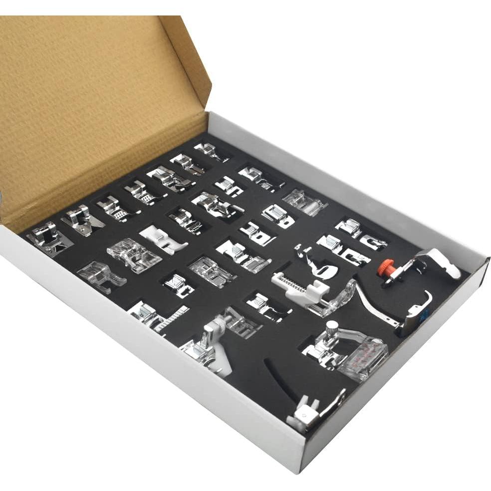 Juego de 32 Pies de Prensatelas WMYCONGCONG para Máquina de Coser
