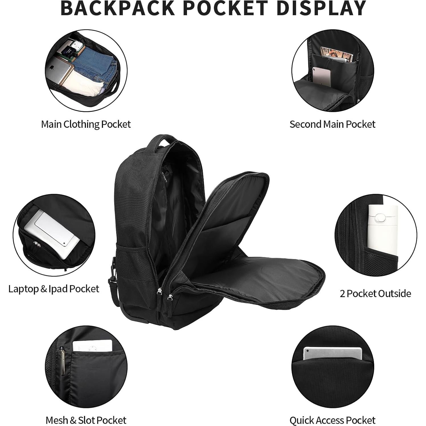 Mochila Rodante Lag-sllbeib Negra para Laptop 17"
